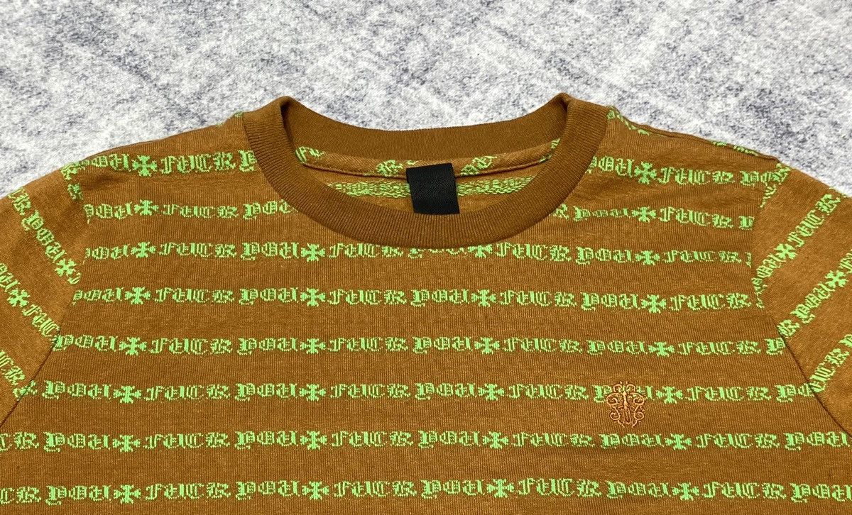 Chrome Hearts CHROME HEARTS Women's Teens From Mars T Shirt Brown/Green Size M / US 6-8 / IT 42-44 - 2 Thumbnail