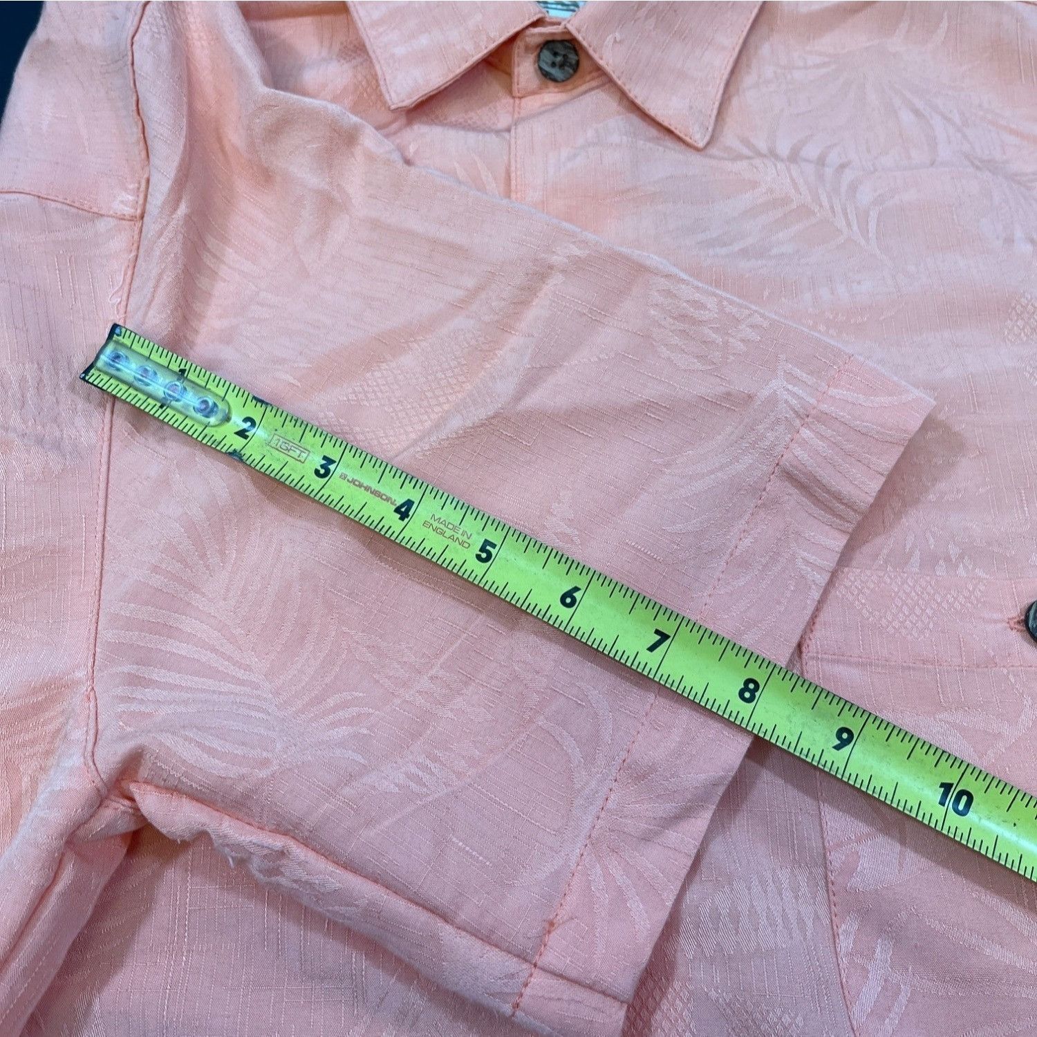Other Joe Marlin Men's Orange Hawaiian Shirt/Button Up Sz M SKU 40 Size US M / EU 48-50 / 2 - 8 Thumbnail