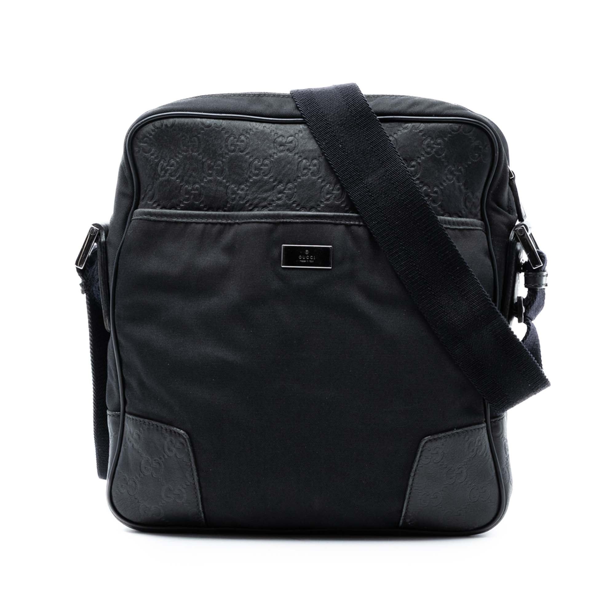 Gucci Guccissima Trimmed Nylon Crossbody Size ONE SIZE - 1 Thumbnail