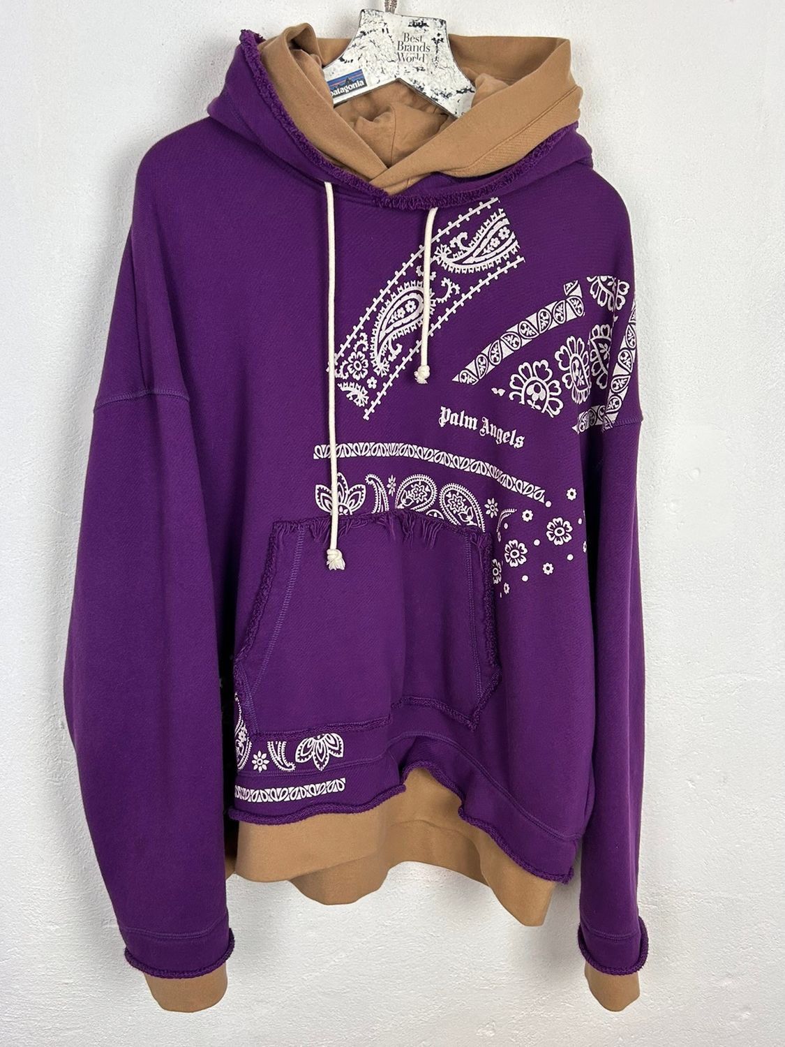 Palm Angels Palm Angels Paisley Bandana Oversized Hoodie Size US S / EU 44-46 / 1 - 1 Thumbnail