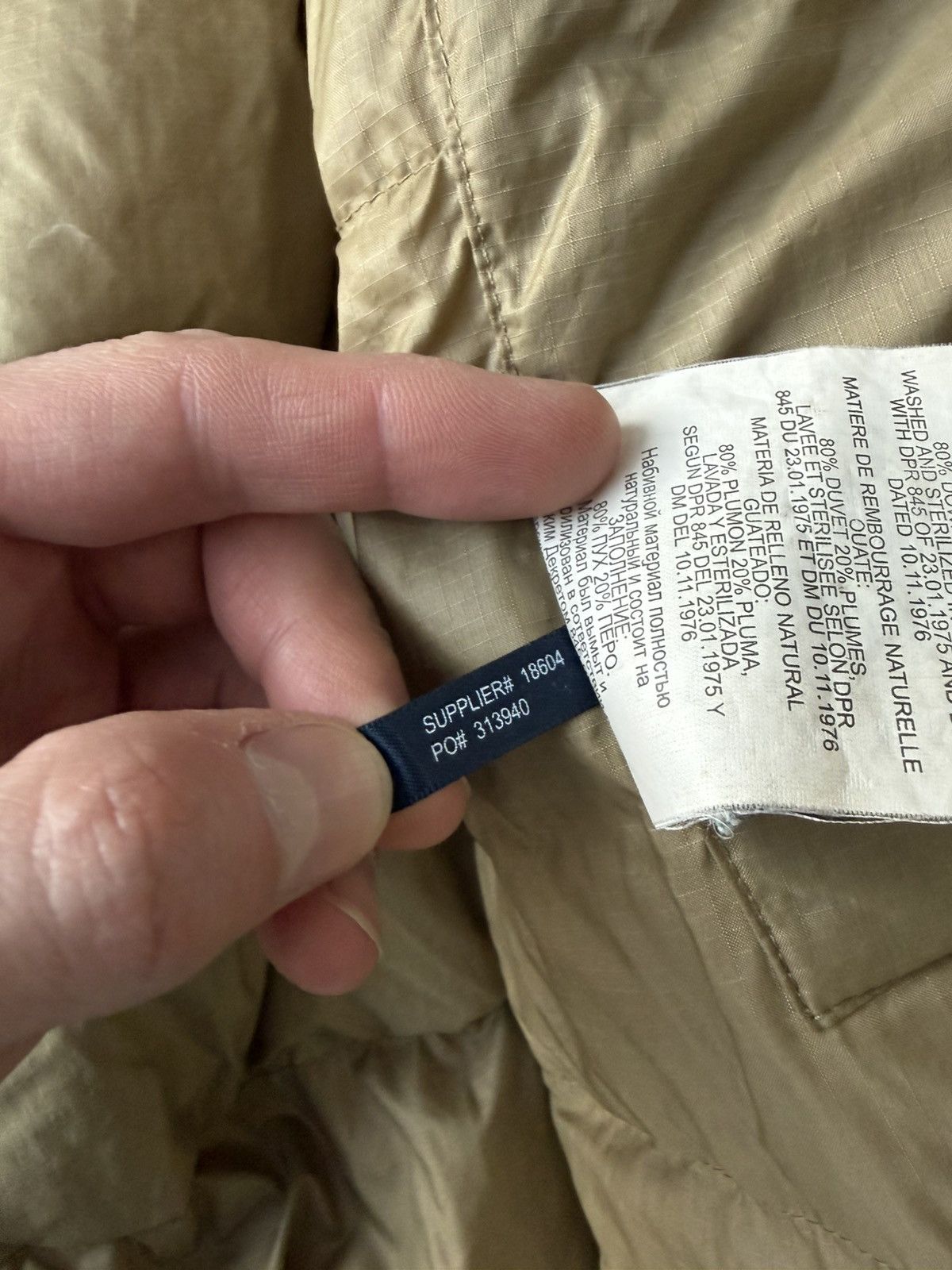 Polo Ralph Lauren Vintage 90’s Blue Polo Ralph Lauren Puffer Jacket With Hood Size US L / EU 52-54 / 3 - 20 Thumbnail