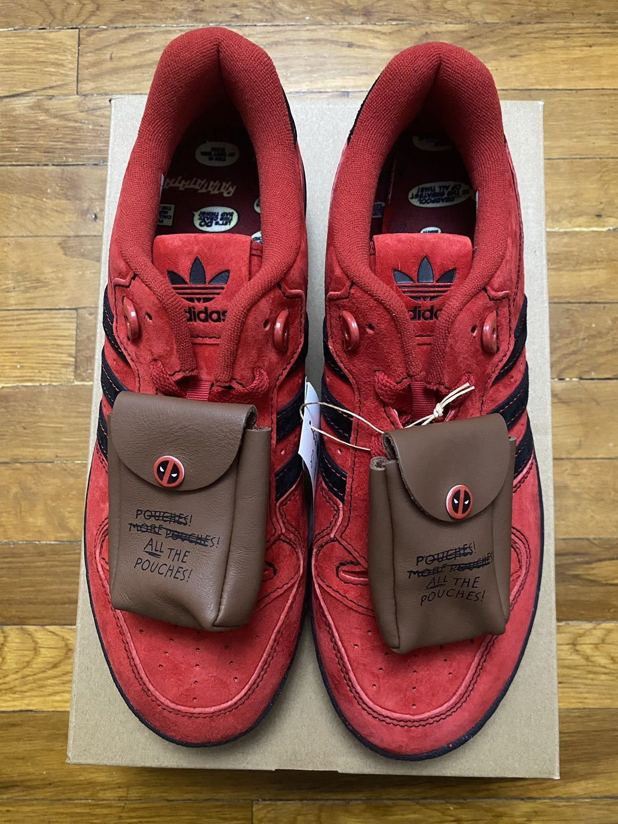 Adidas Size 11 - adidas Rivalry Low Deadpool & Wolverine Deadpool Size US 11 / EU 44 - 4 Thumbnail