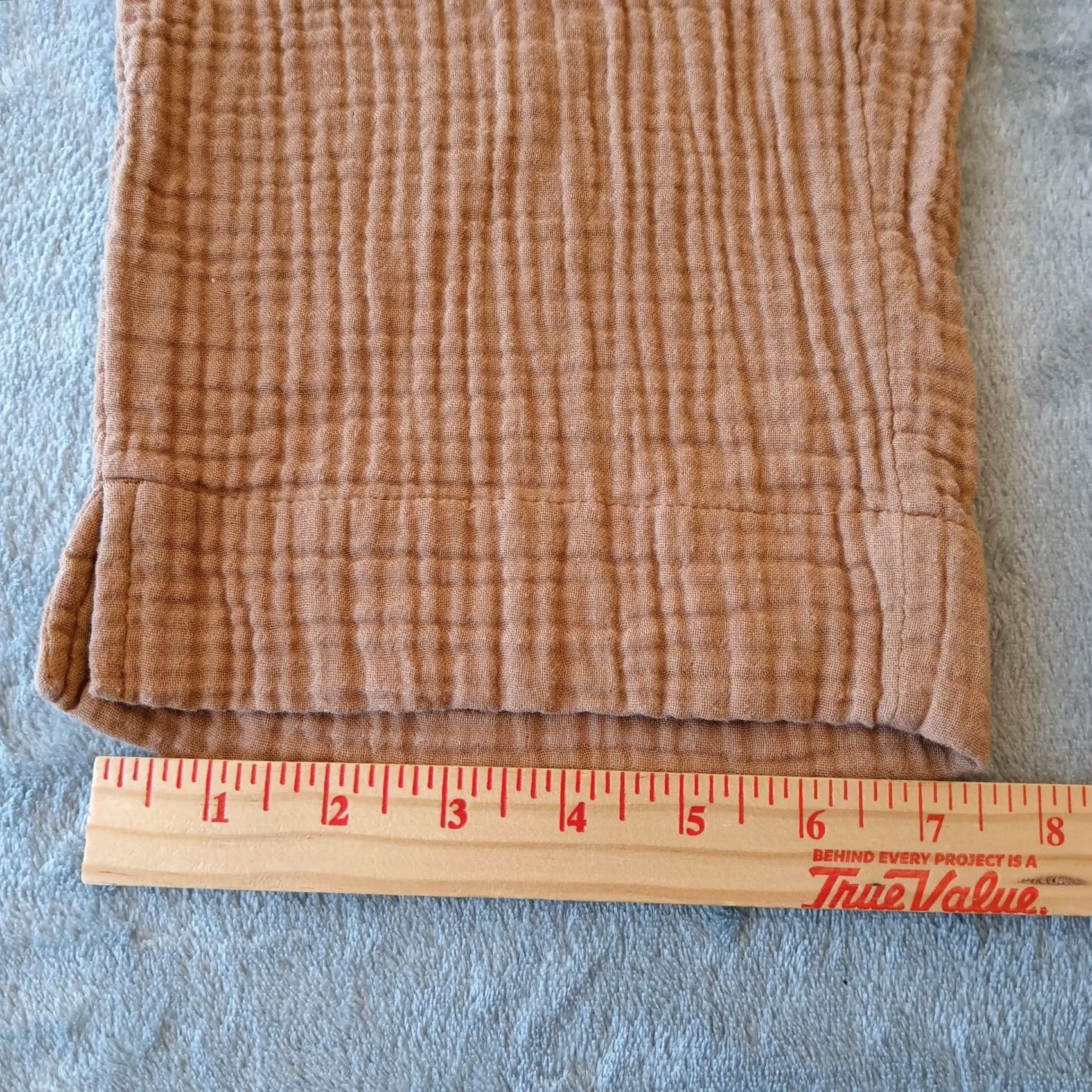 J. Jill J. Jill Ankle Pants Womens PXL Petite Brown Seersucker Drawstring Pockets 36x24 Size 40" / US 18 - 6 Thumbnail