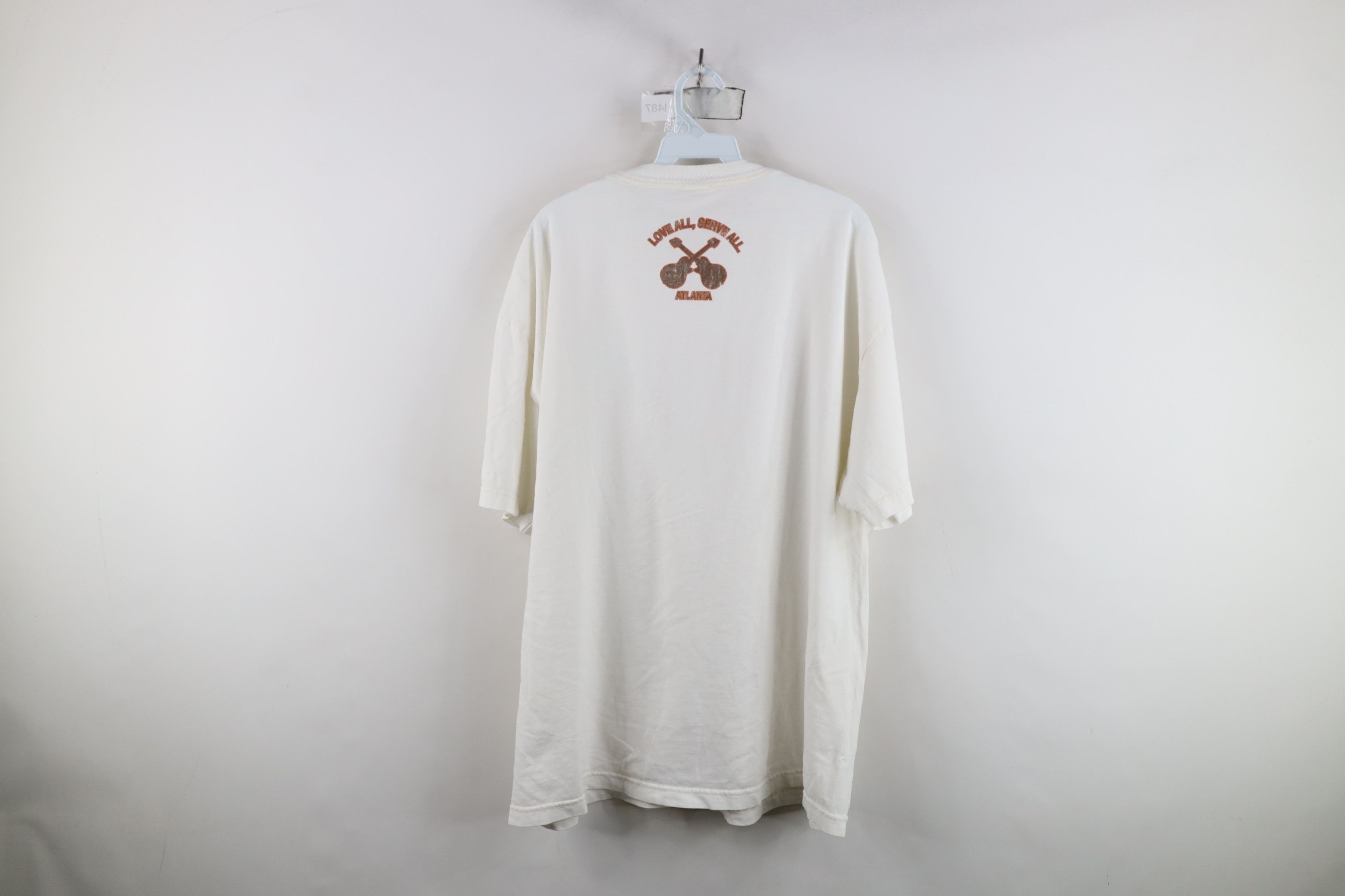 Hard Rock Cafe Vintage Hard Rock Cafe London Spell Out Short Sleeve T-Shirt Size US XL / EU 56 / 4 - 13 Thumbnail