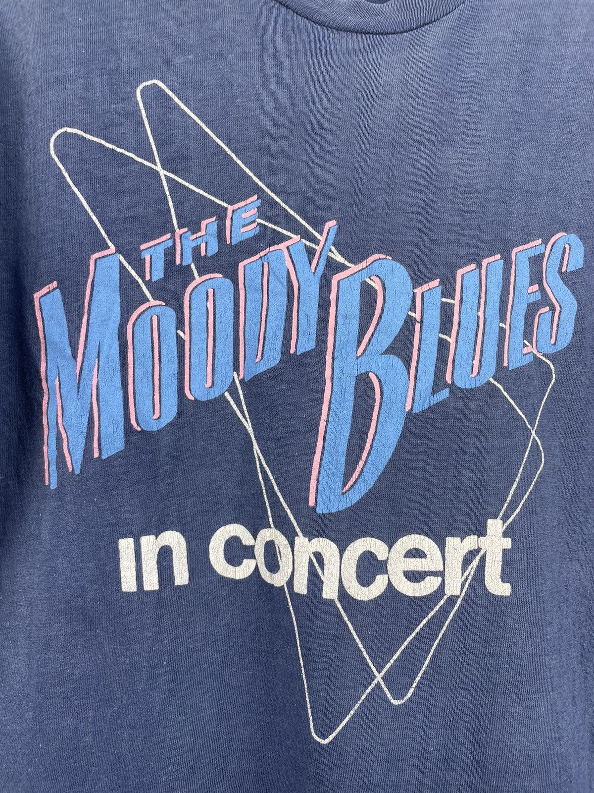 Band Tees Vintage 70s The Moody Blues rock band t shirt Size US S / EU 44-46 / 1 - 4 Thumbnail