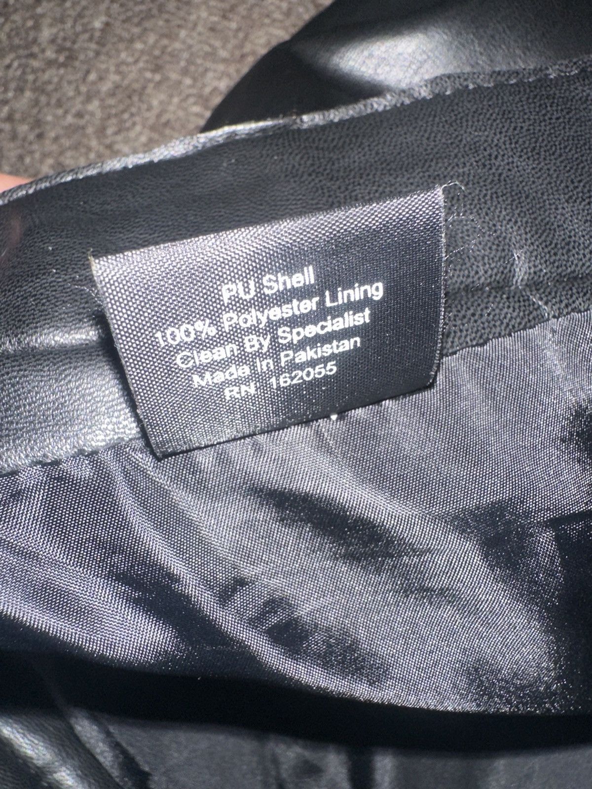 Straight To Hell Straight To Hell Black Faux Leather Pants Size US 32 / EU 48 - 4 Thumbnail
