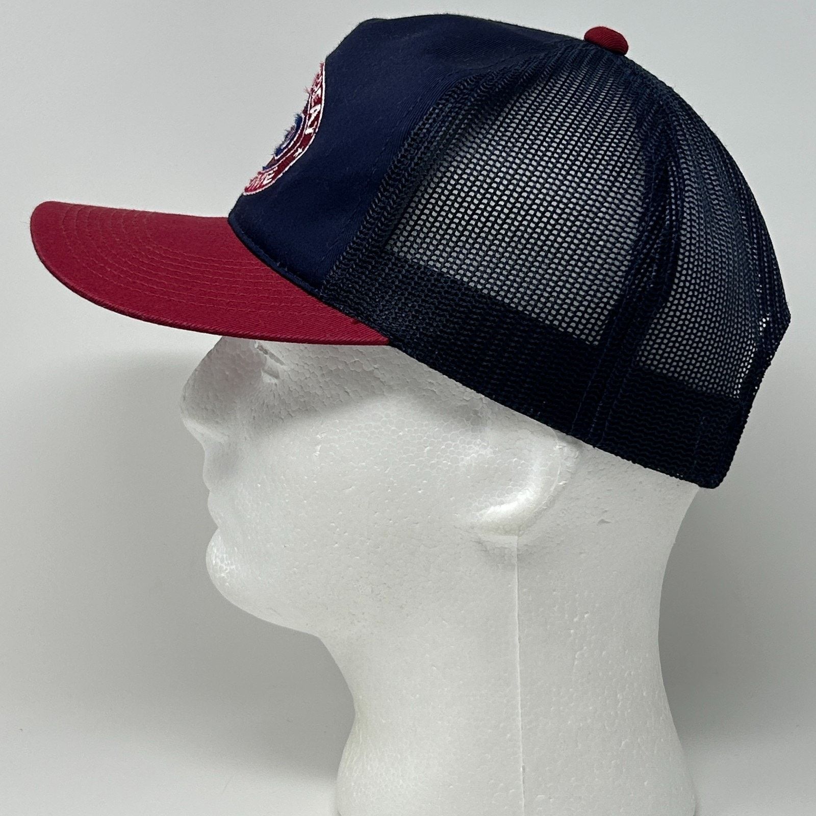 Vintage Vintage 90s Cool Great Awesome Dad Trucker Hat Cap Blue Size ONE SIZE - 7 Thumbnail