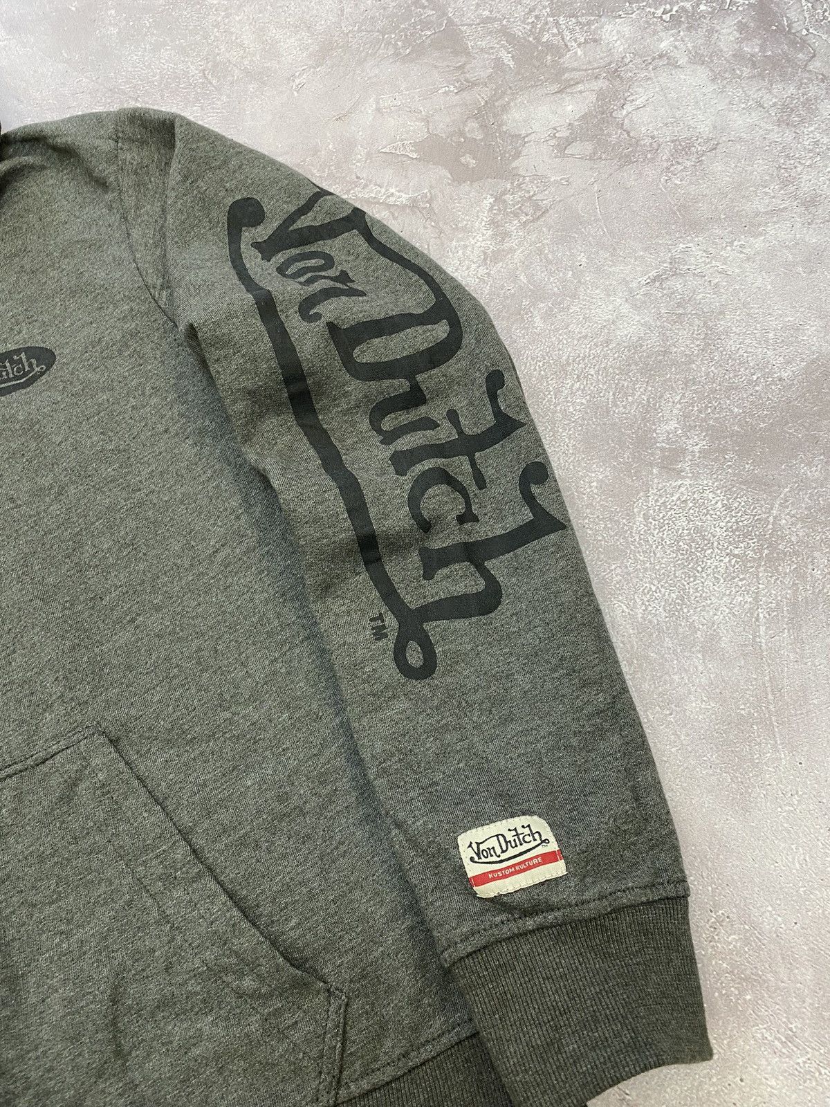 Von Dutch Y2K Hype Von Dutch Big Logo Graphic Print Zip Hoodie Size US XL / EU 56 / 4 - 3 Thumbnail