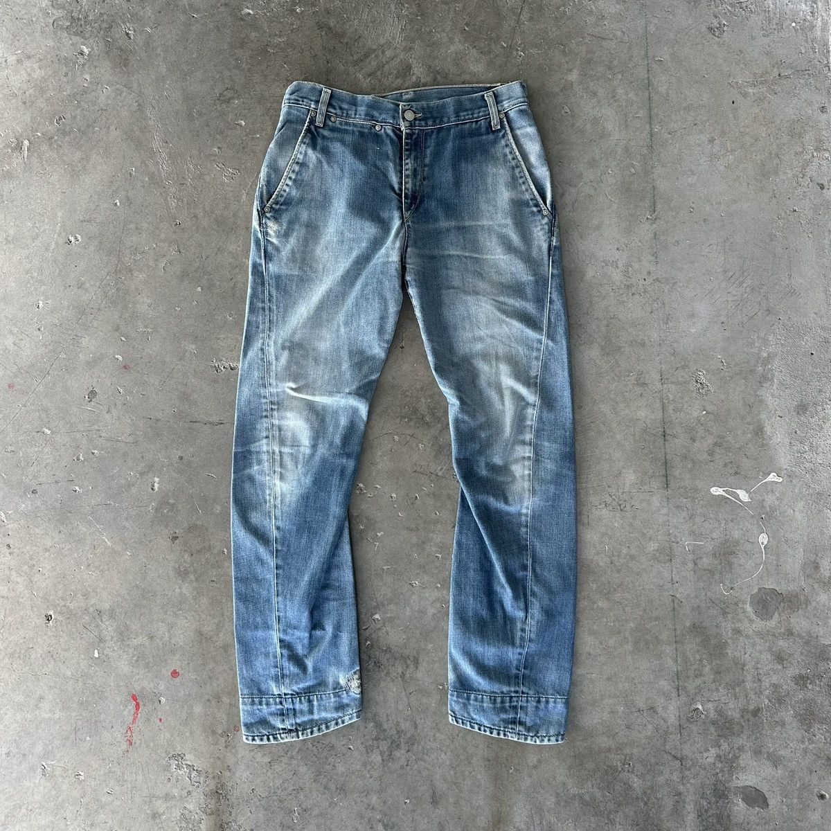 Levi's Levis Engineered Baggy Jeans Size US 30 / EU 46 - 2 Thumbnail