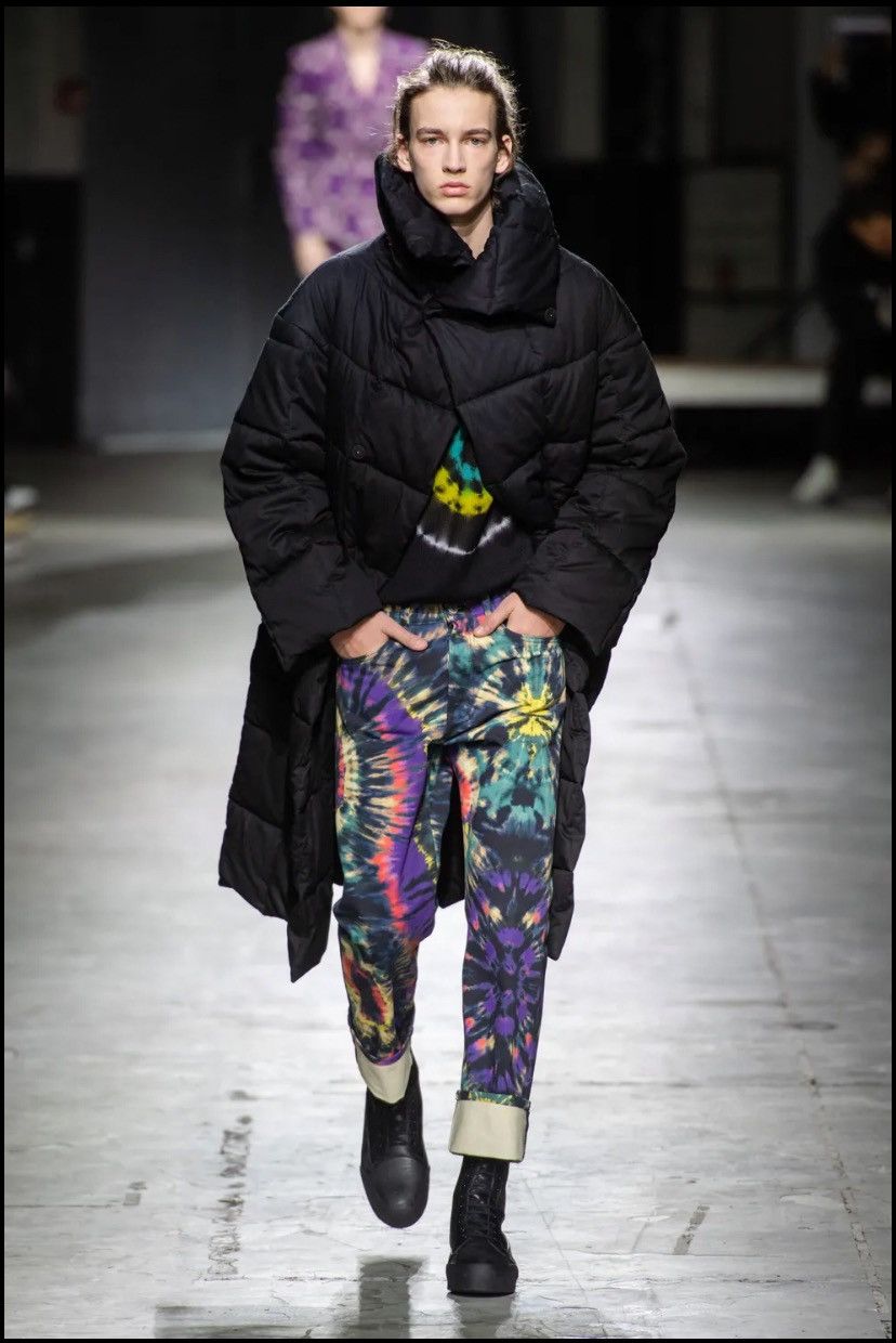 Dries Van Noten AW19 Tie Dye Print Oversized T Shirt Size US M / EU 48-50 / 2 - 6 Thumbnail