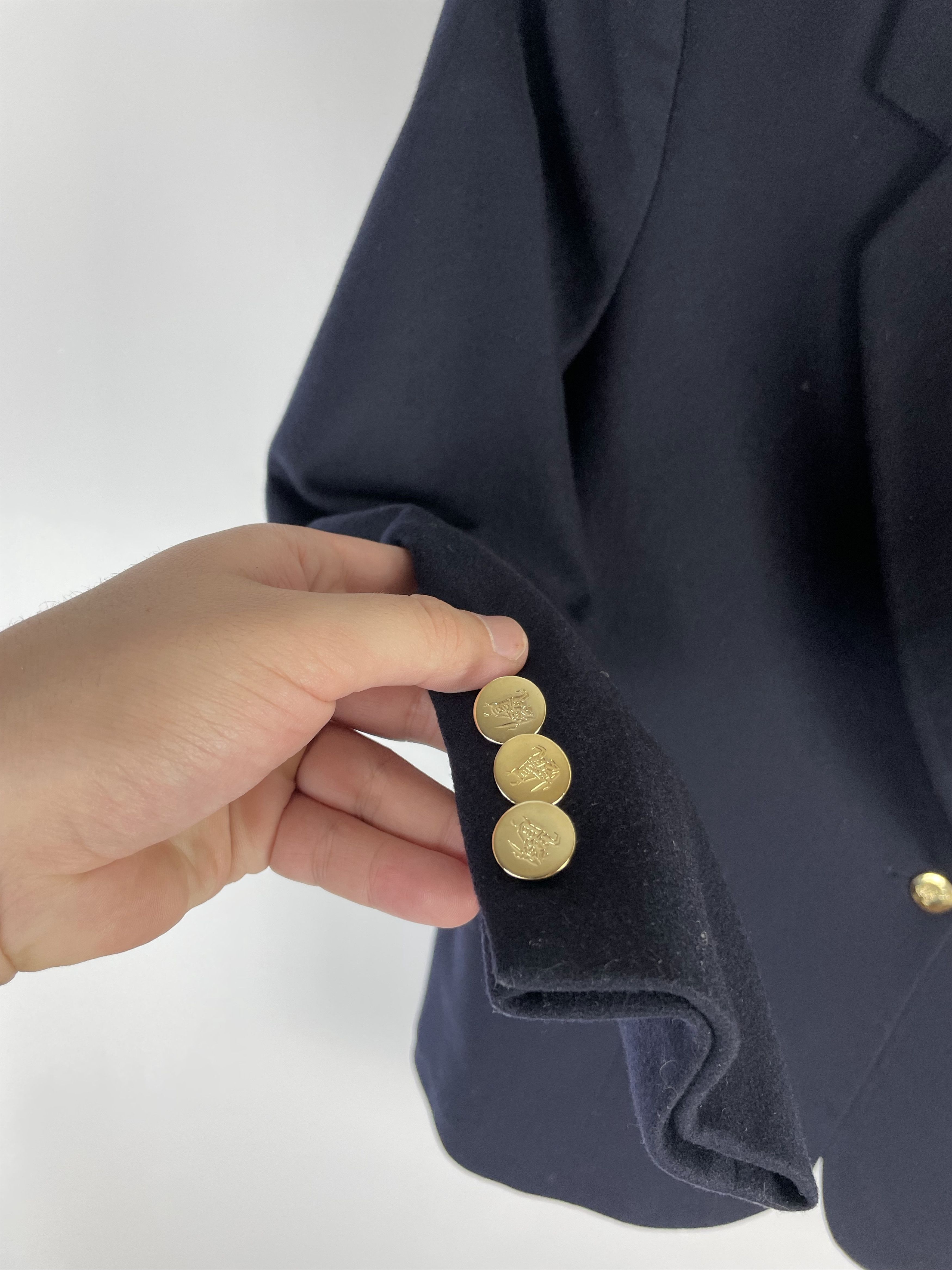 Burberry × Vintage Burberry vintage blazer women Size M / US 6-8 / IT 42-44 - 5 Thumbnail