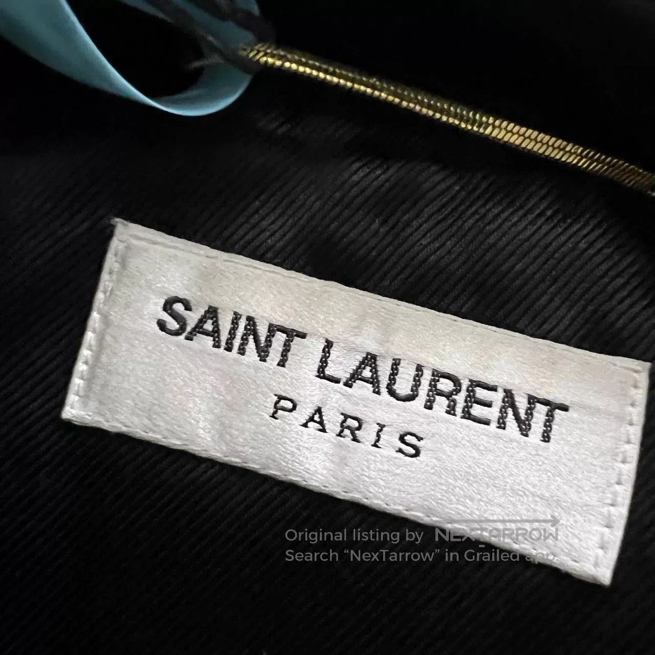 Saint Laurent Paris Saint Laurent Black Leather Motorcycle Jacket. Size US S / EU 44-46 / 1 - 4 Thumbnail