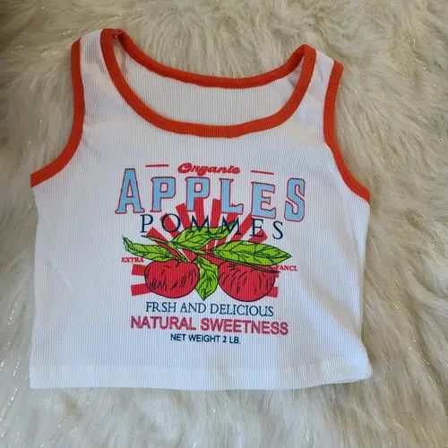 Japanese Brand Y2K Print Crop Top Size M / US 6-8 / IT 42-44 - 4 Thumbnail