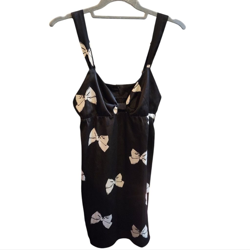 Kate Spade EUC Kate Spade Block Bow Chemise Dress Keyhole Empire Waist Size S / US 4 / IT 40 - 2 Thumbnail