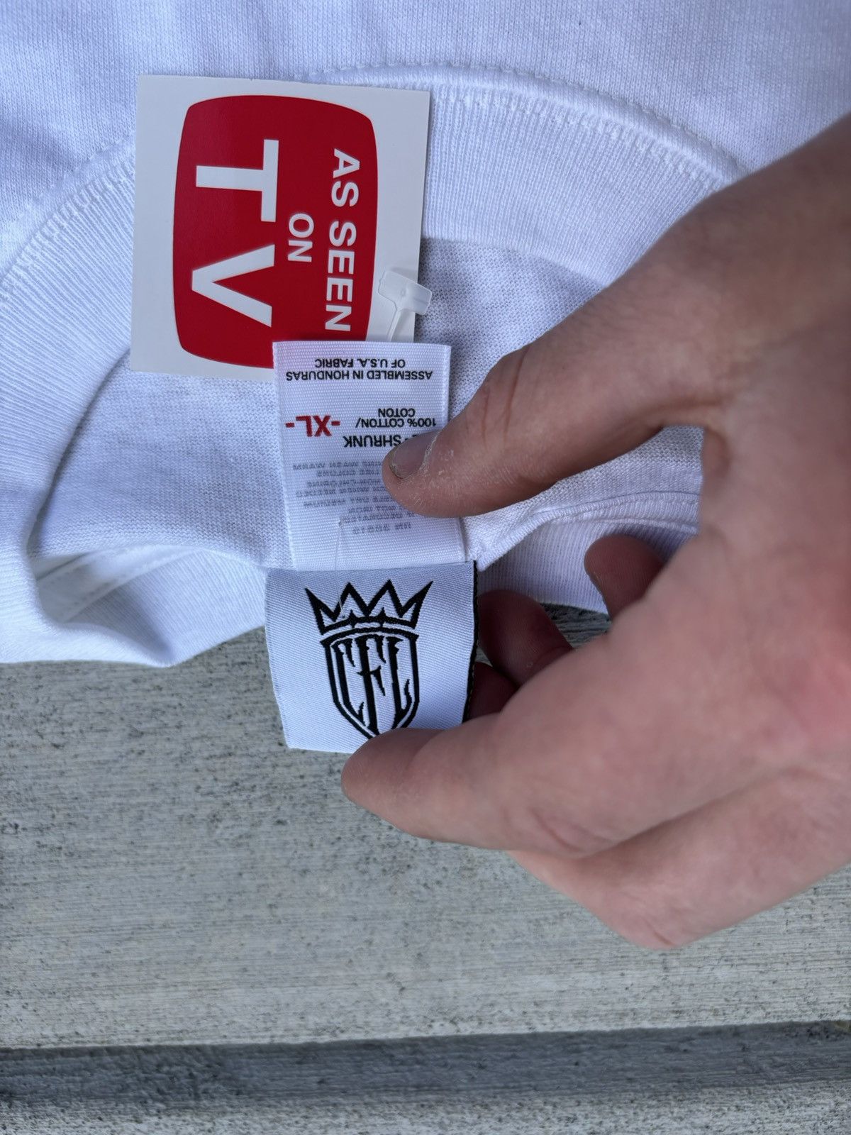 West Coast Choppers West coast choppers deadstock white black tee Size US XL / EU 56 / 4 - 6 Thumbnail