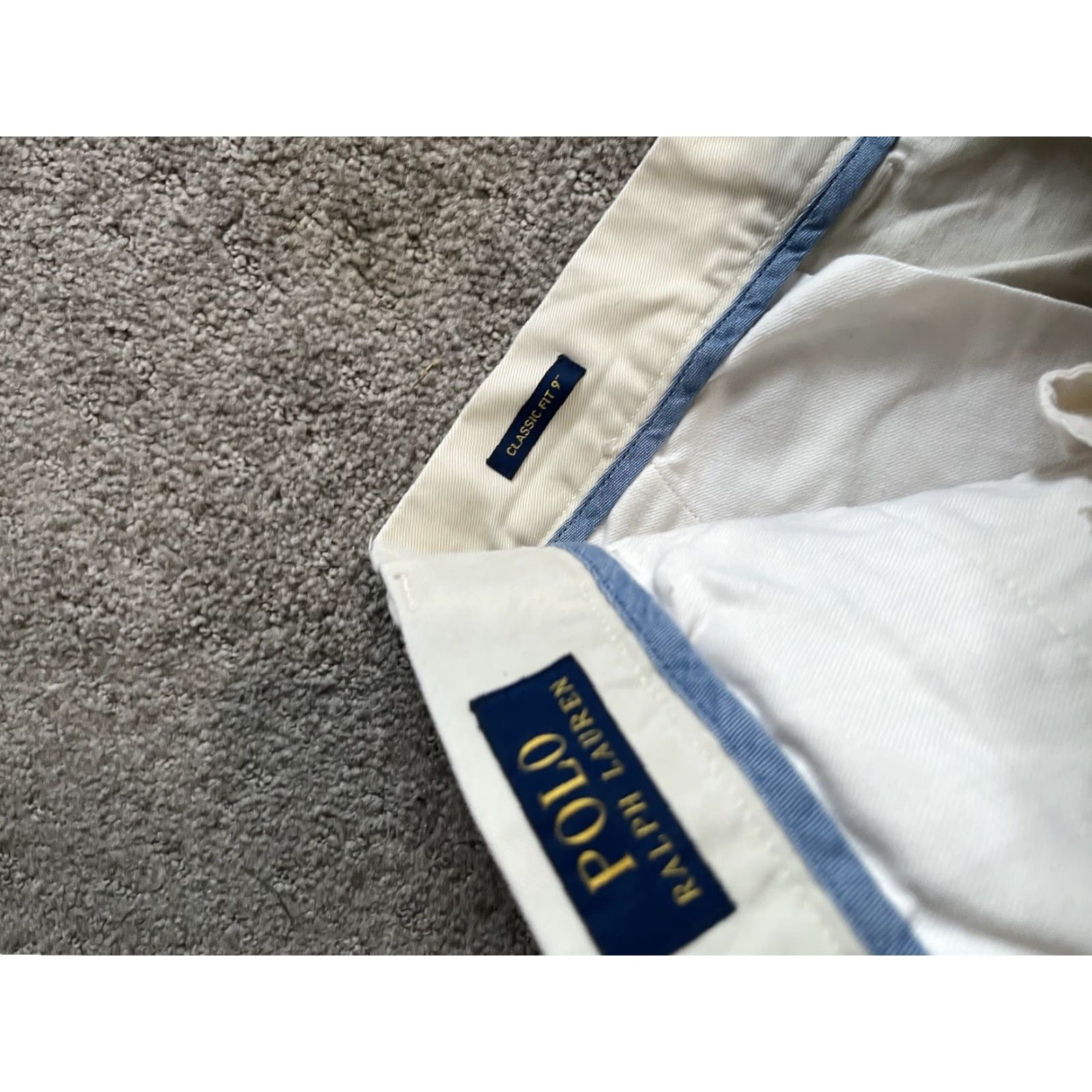 Polo Ralph Lauren Polo Ralph Lauren Men Stretch Classic Fit 9" Chino Shorts Tan Sz 32 Beige Size US XS / EU 42 / 0 - 4 Thumbnail
