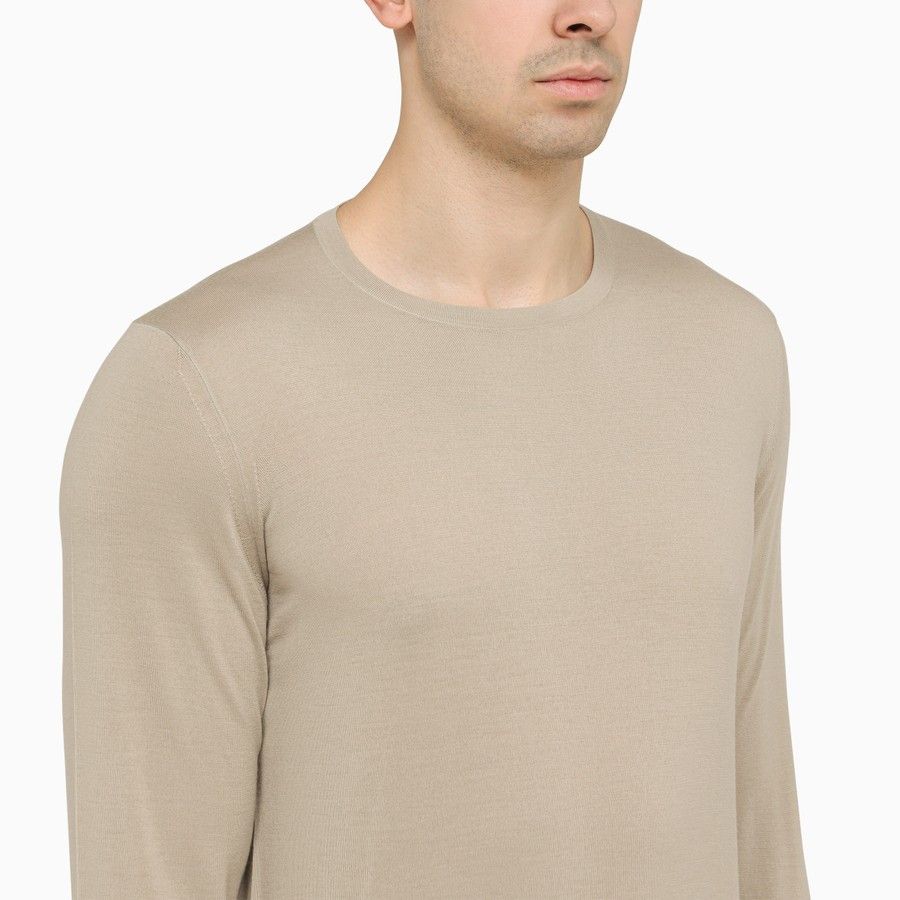 Loro Piana o1d2blof0424 Crew-Neck Sweaters in Beige Size US M / EU 48-50 / 2 - 4 Thumbnail