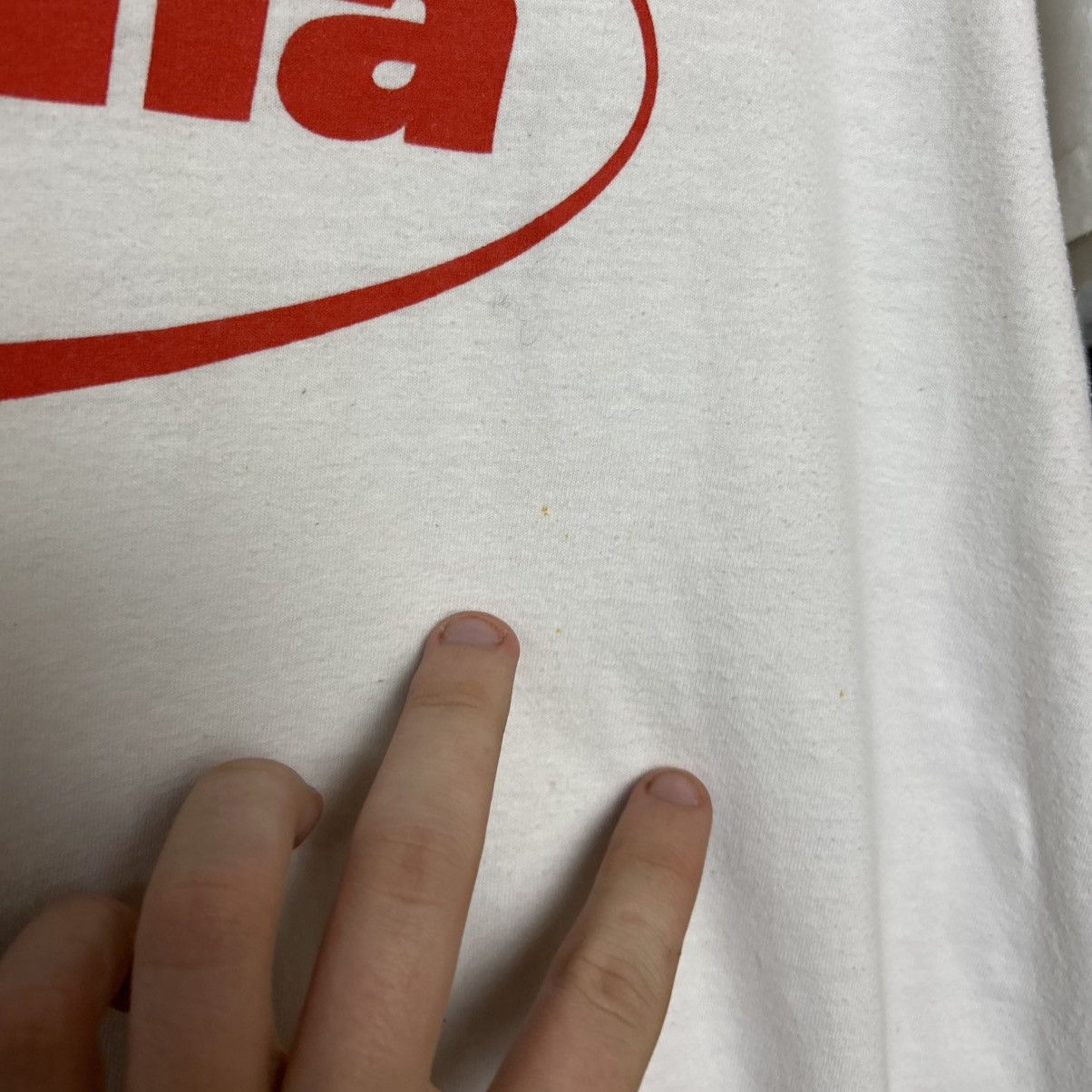 Vintage Mens Drama Call Big logo merch streetwear tee Size US L / EU 52-54 / 3 - 6 Thumbnail