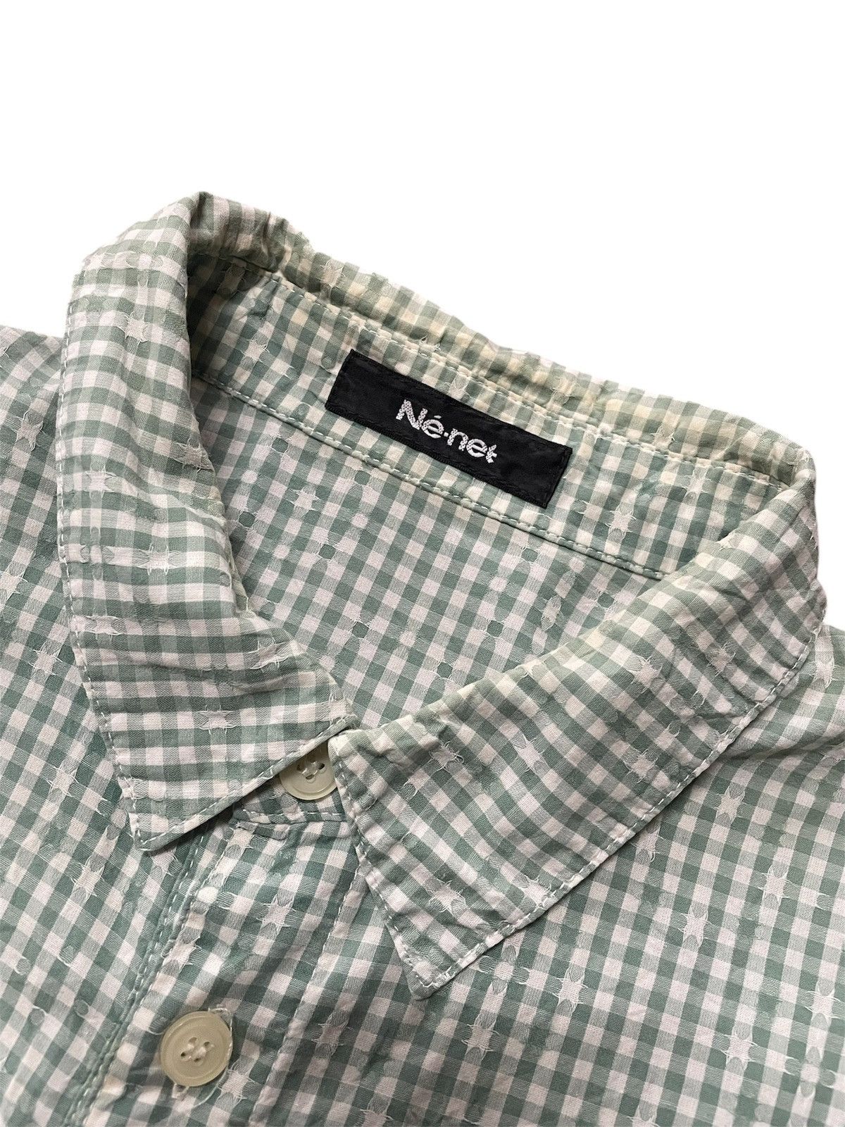 Ne-Net Ne-net Issey Miyake Button Up Single Pocket Shirt Size M / US 6-8 / IT 42-44 - 5 Thumbnail