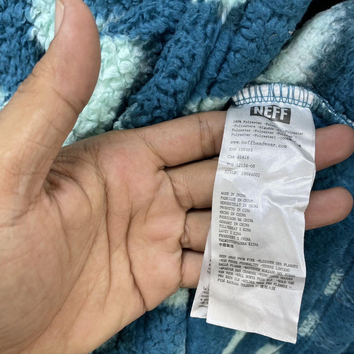 NEFF Neff Full Print Deep Pile Jacket Size US S / EU 44-46 / 1 - 6 Thumbnail
