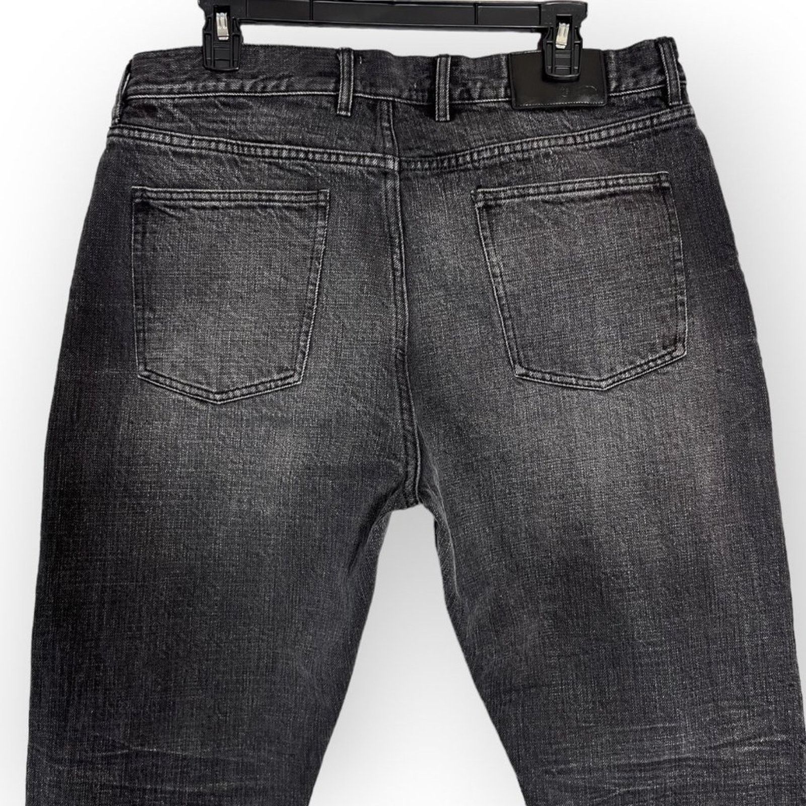 Taylor Stitch Taylor Stitch Slim Selvage Jean Black Wash Size 35x27 Size US 35 - 11 Thumbnail