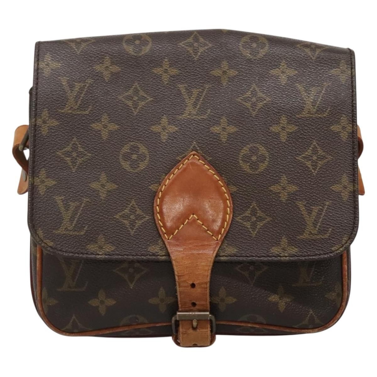 Louis Vuitton LOUIS VUITTON Monogram Cartouchiere MM Shoulder Bag M51253 Size ONE SIZE - 13 Thumbnail