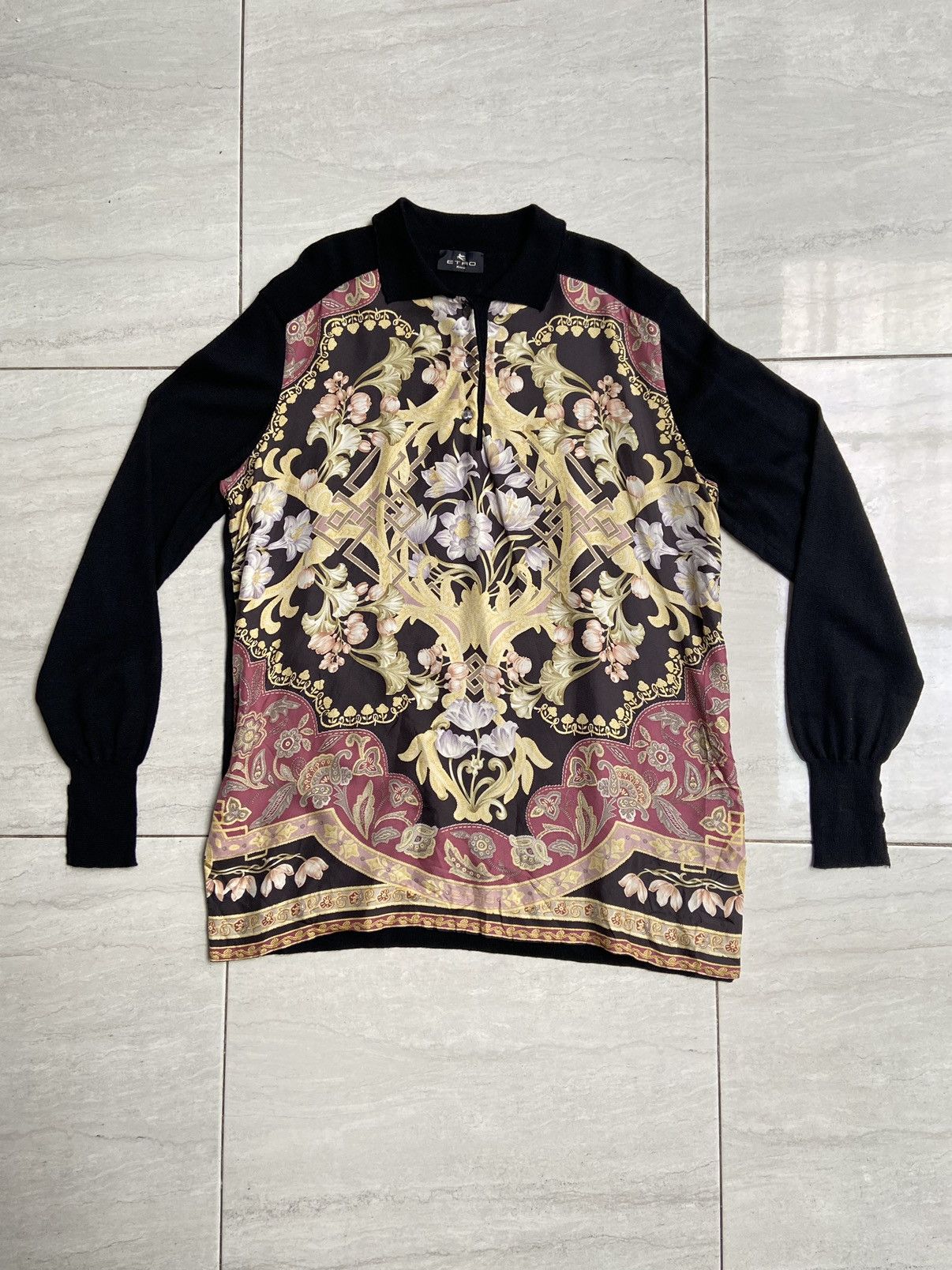 Etro ETRO MILANO Motive Long T-shirt Size US M / EU 48-50 / 2 - 6 Thumbnail