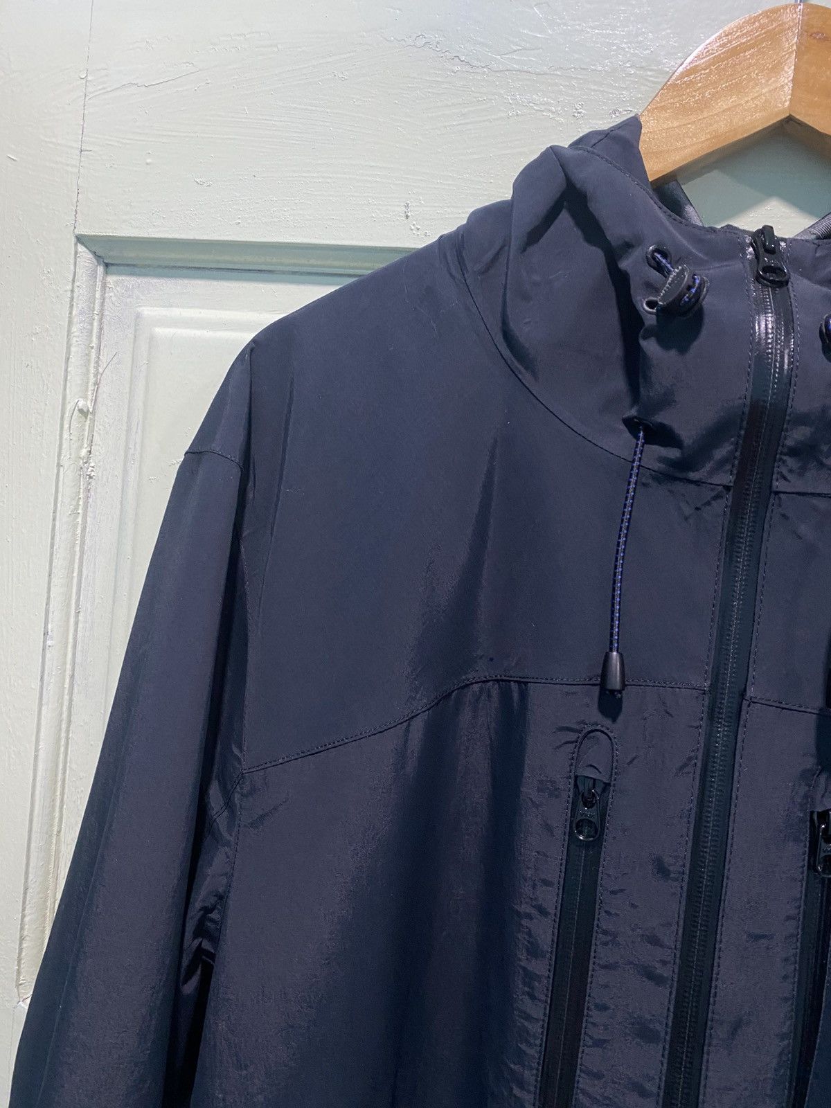Tommy Hilfiger Tommy Hilfiger Black Logo Fishtail Waterproof Jacket Size US L / EU 52-54 / 3 - 6 Thumbnail
