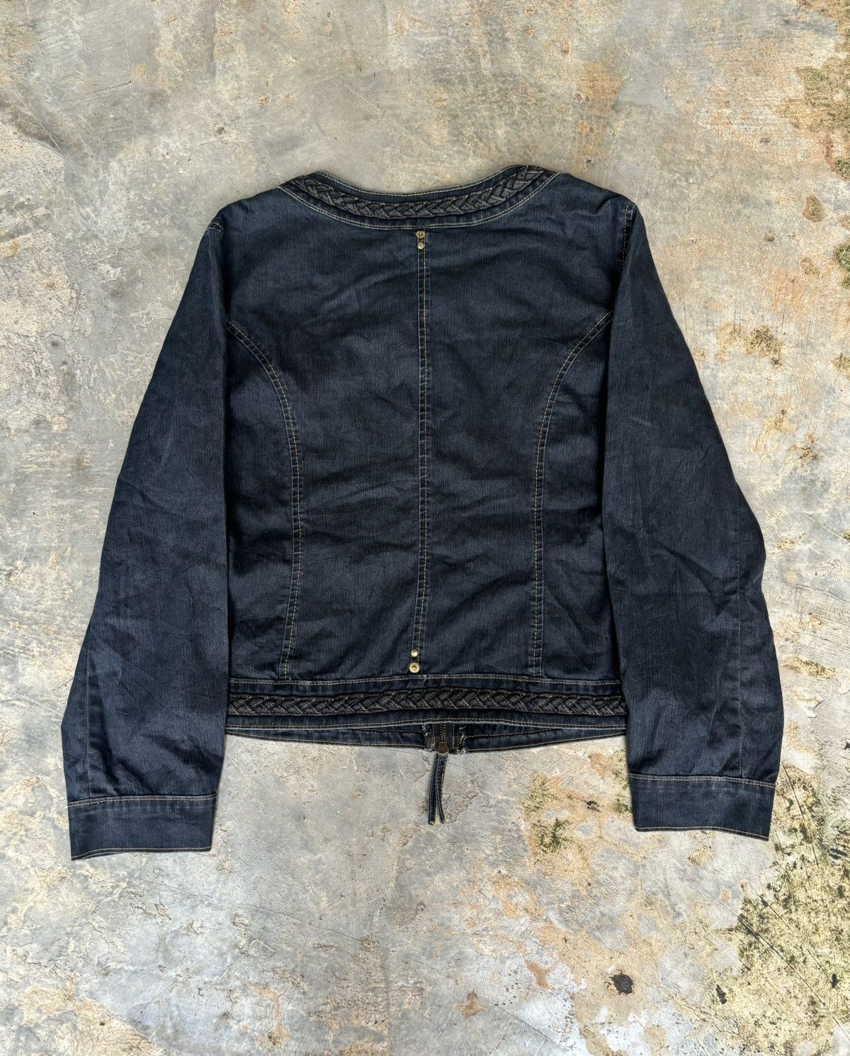 If Six Was Nine Y2k Sun rose Ifsixwaenine Lgb Style Denim jacket Size M / US 6-8 / IT 42-44 - 3 Thumbnail