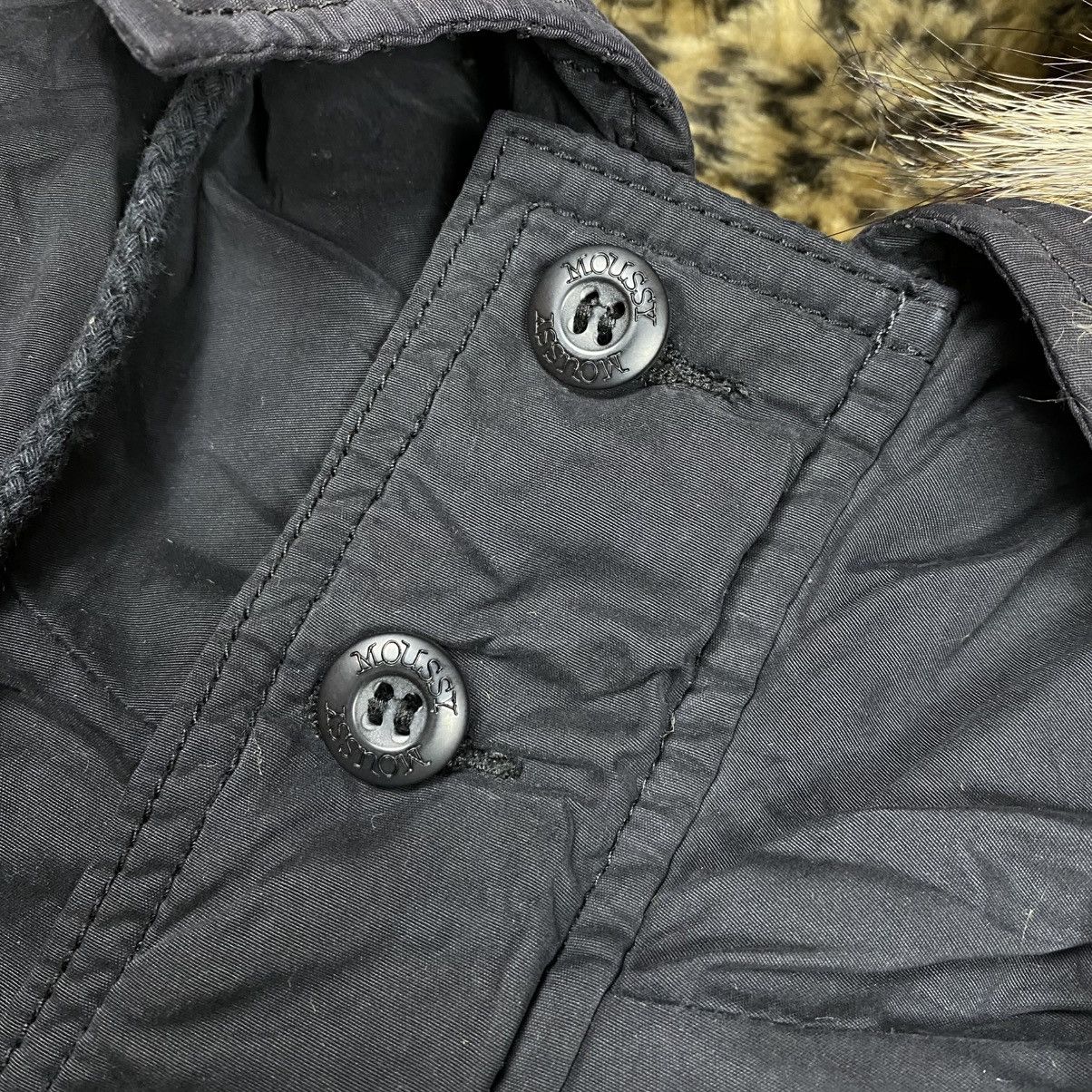 Japanese Brand × Le Grande Bleu (L.G.B.) × MOUSSY Moussy Fur Leopard Inner Parka Jacket Size US M / EU 48-50 / 2 - 8 Thumbnail
