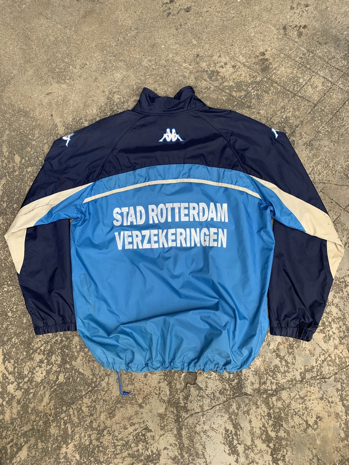 Kappa × Vintage 2000s Kappa Feyenoord Rotterdam Jacket Size US XL / EU 56 / 4 - 2 Thumbnail