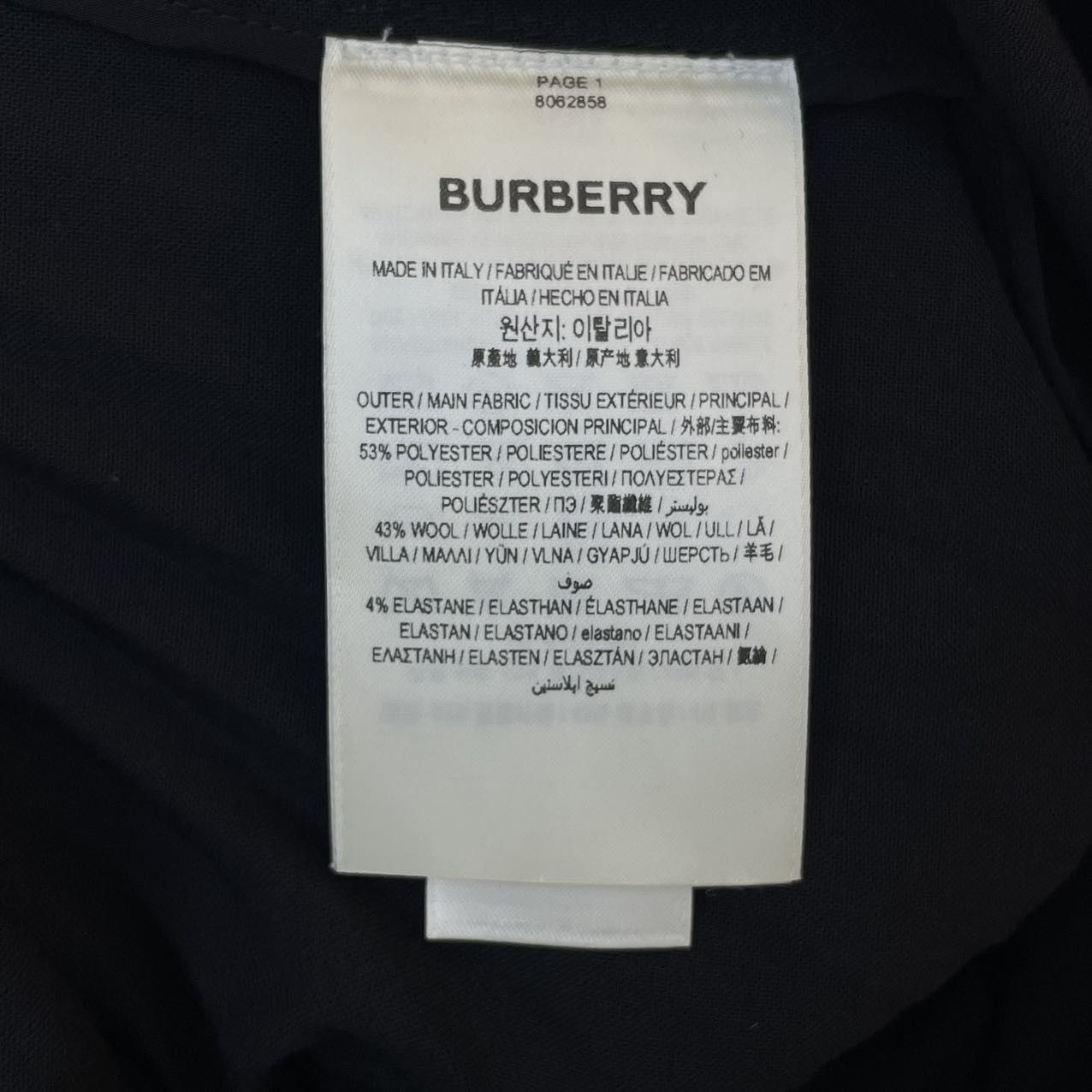 Burberry Burberry Black Versatile Casual Business Mini Skirt K26WX Size 27" / US 4 / IT 40 - 7 Thumbnail