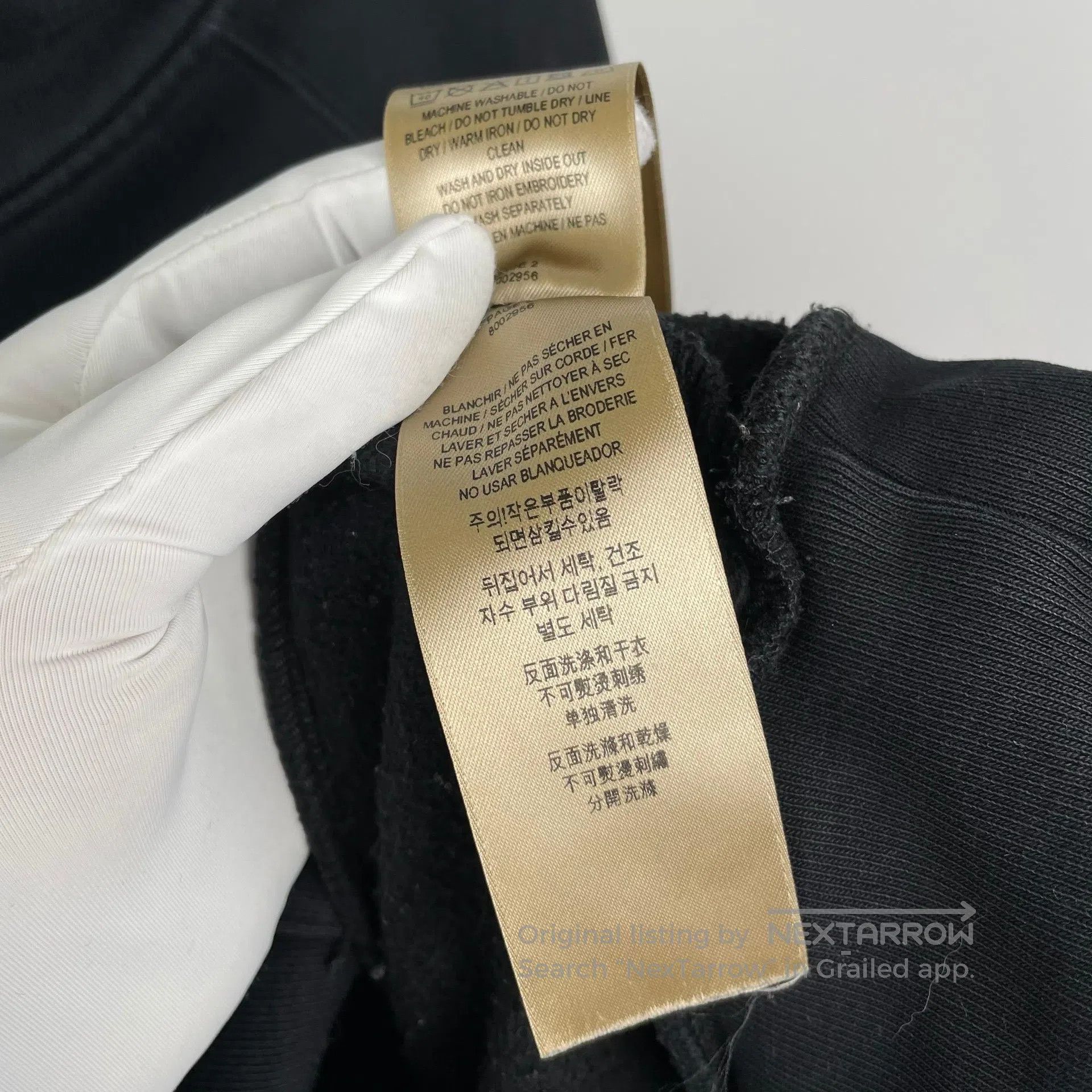 Burberry Burberry Black Front Horse Hooded Sweatshirt Size M| Size US M / EU 48-50 / 2 - 7 Thumbnail