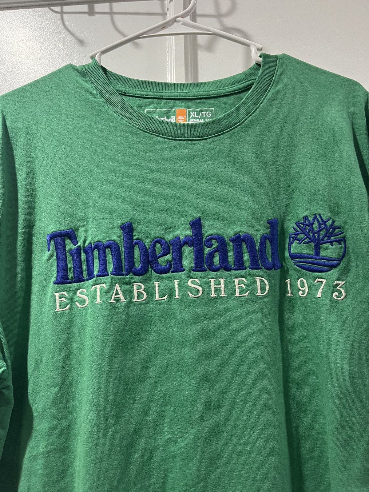 Timberland Timberland Embroidered Logo Tshirt Size US XL / EU 56 / 4 - 2 Thumbnail