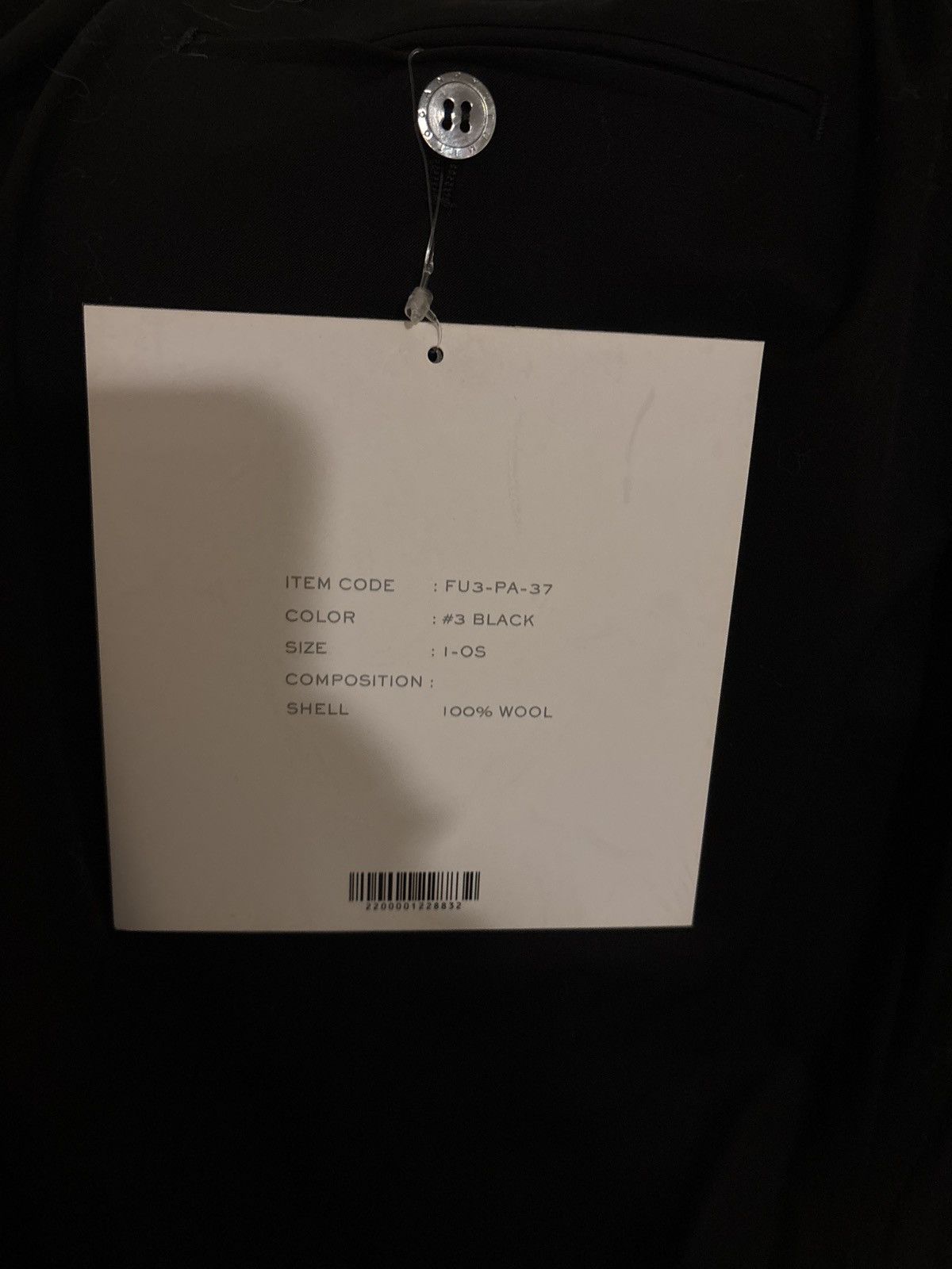 Fumito Ganryu Fumito Ganryu wool wide pants Size US 31 - 2 Thumbnail