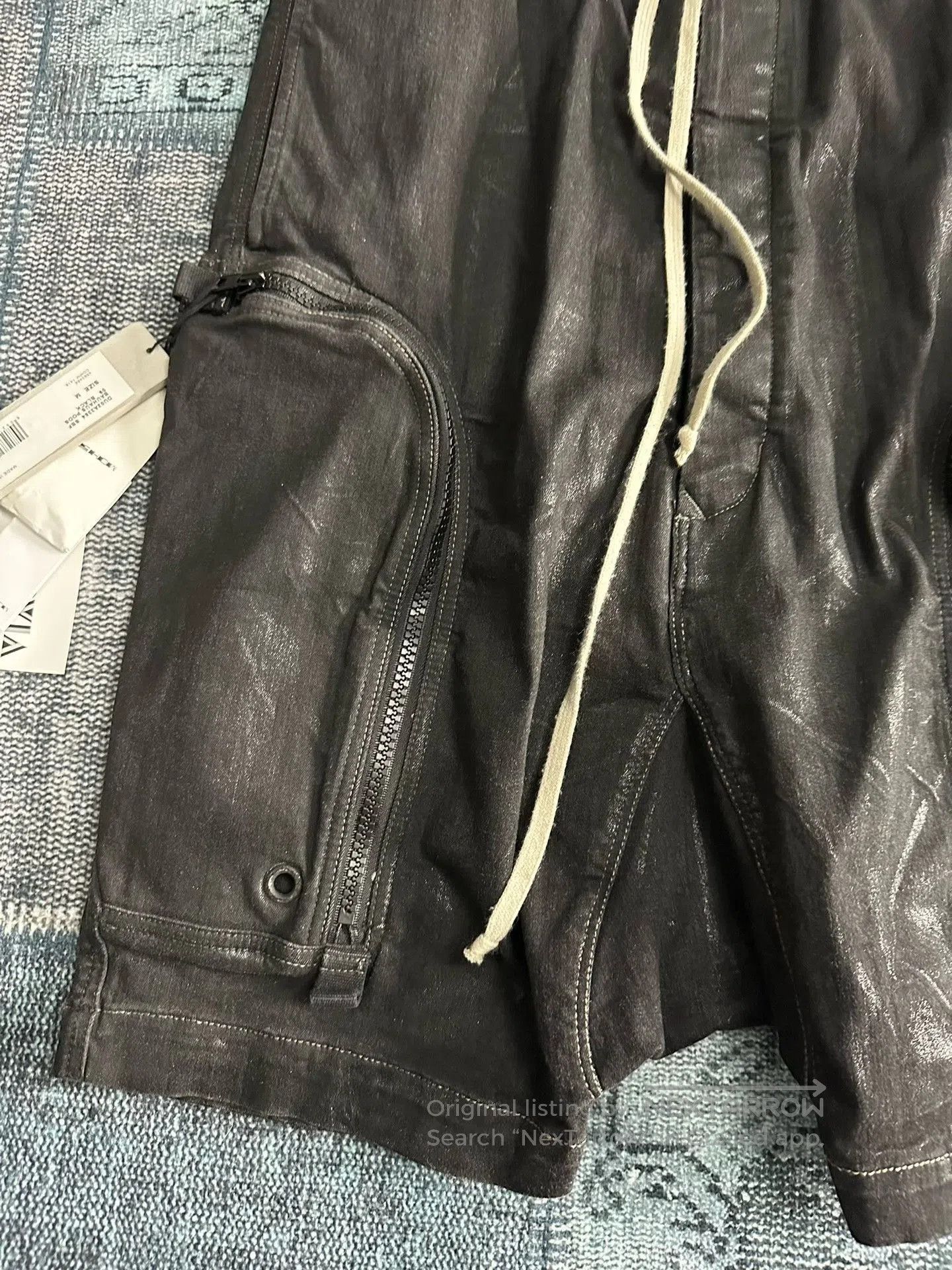 Rick Owens Rick Owens Waxed Drop. Size US 26 / EU 42 - 2 Thumbnail