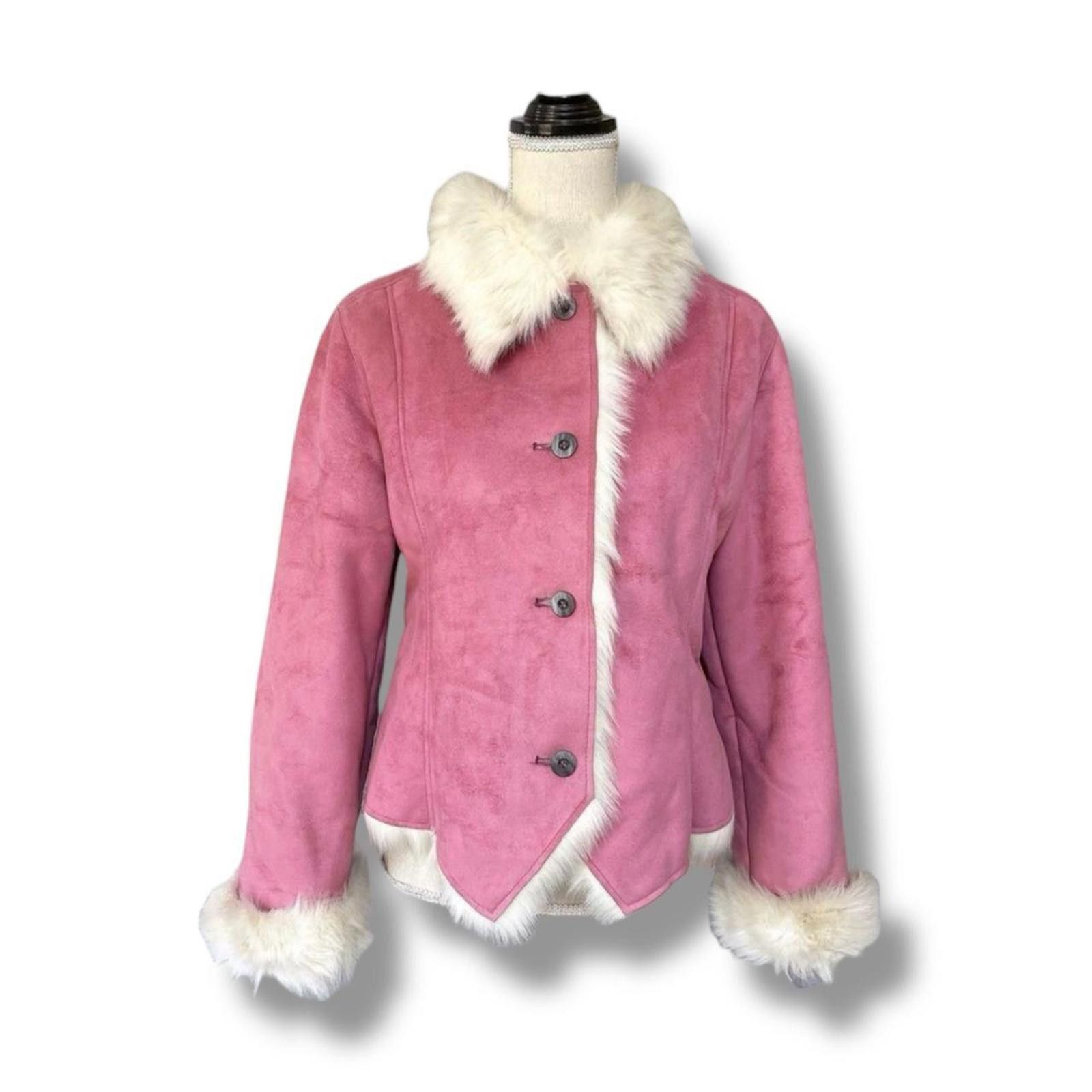 Other Faux leather and fur whimsy goth penny lane jacket coat Size XS / US 0-2 / IT 36-38 - 1 Thumbnail