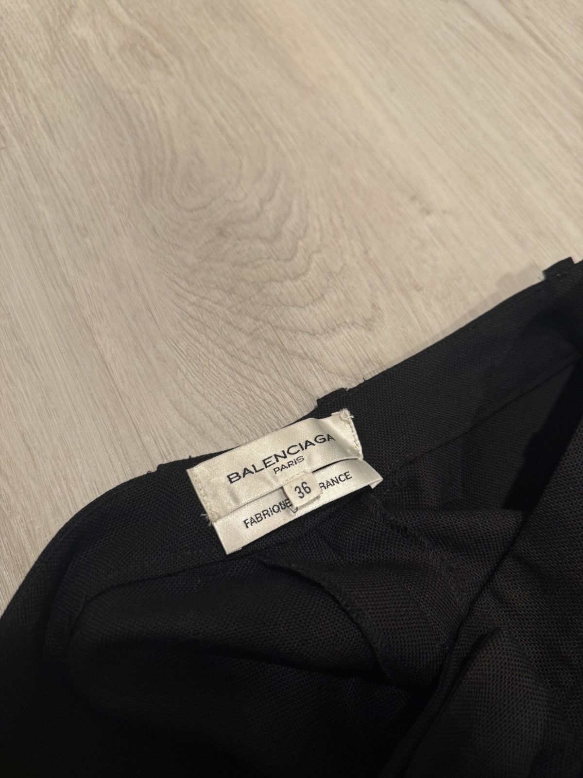 Balenciaga s/s 2002 wool flared pants!! Size US 26 / EU 42 - 6 Thumbnail