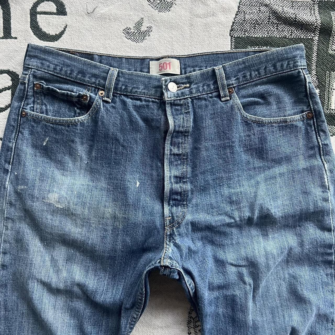 Vintage Vintage Y2K/2000s Baggy Medium wash Levi’s Workwear Denim Jeans! Size US 38 / EU 54 - 5 Thumbnail