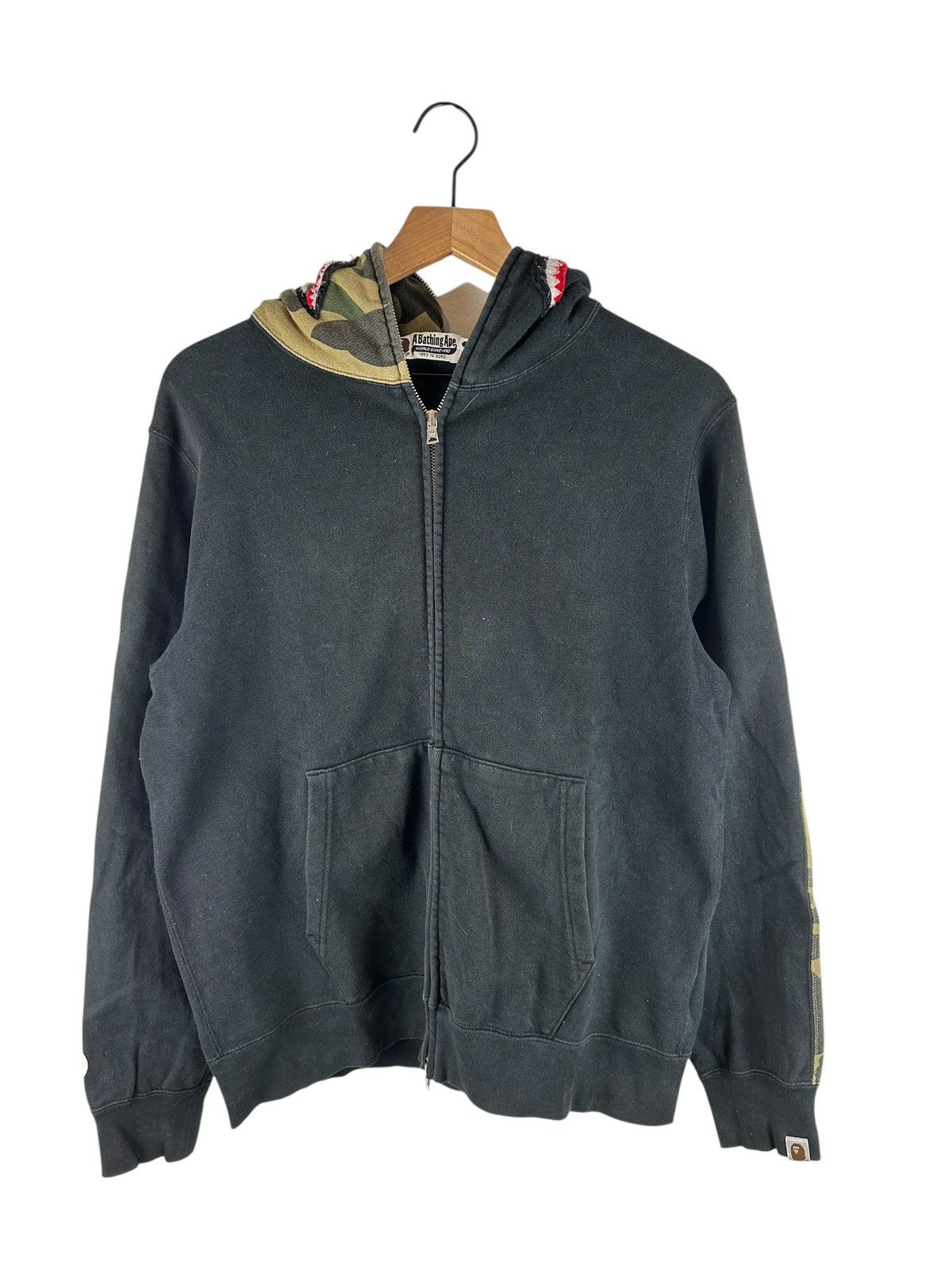 Bape Bape Shark Full Zip Hoodie Size US L / EU 52-54 / 3 - 5 Thumbnail