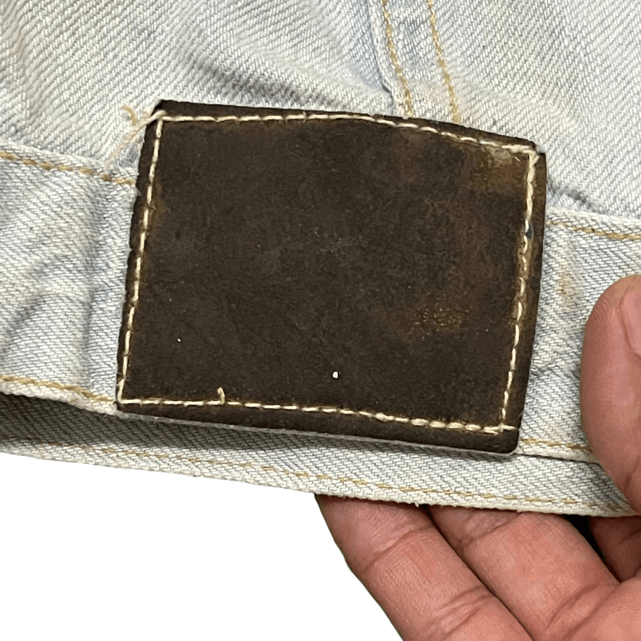 Vintage Something Ones Cropped Denim Jacket