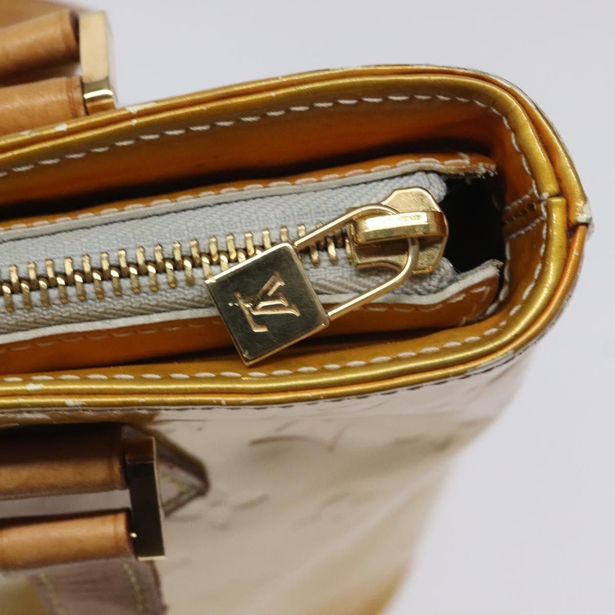 Louis Vuitton LOUIS VUITTON Monogram Vernis Houston Hand Bag Gris M91053 Size ONE SIZE - 10 Thumbnail