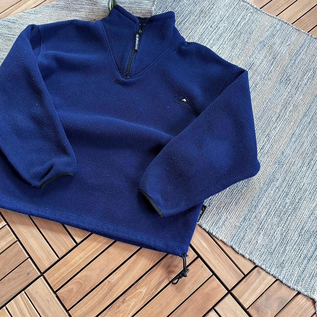 Quiksilver Vintage Y2K Quiksilver Surfwear Fleece Half Zip Jacket Size US S / EU 44-46 / 1 - 2 Thumbnail