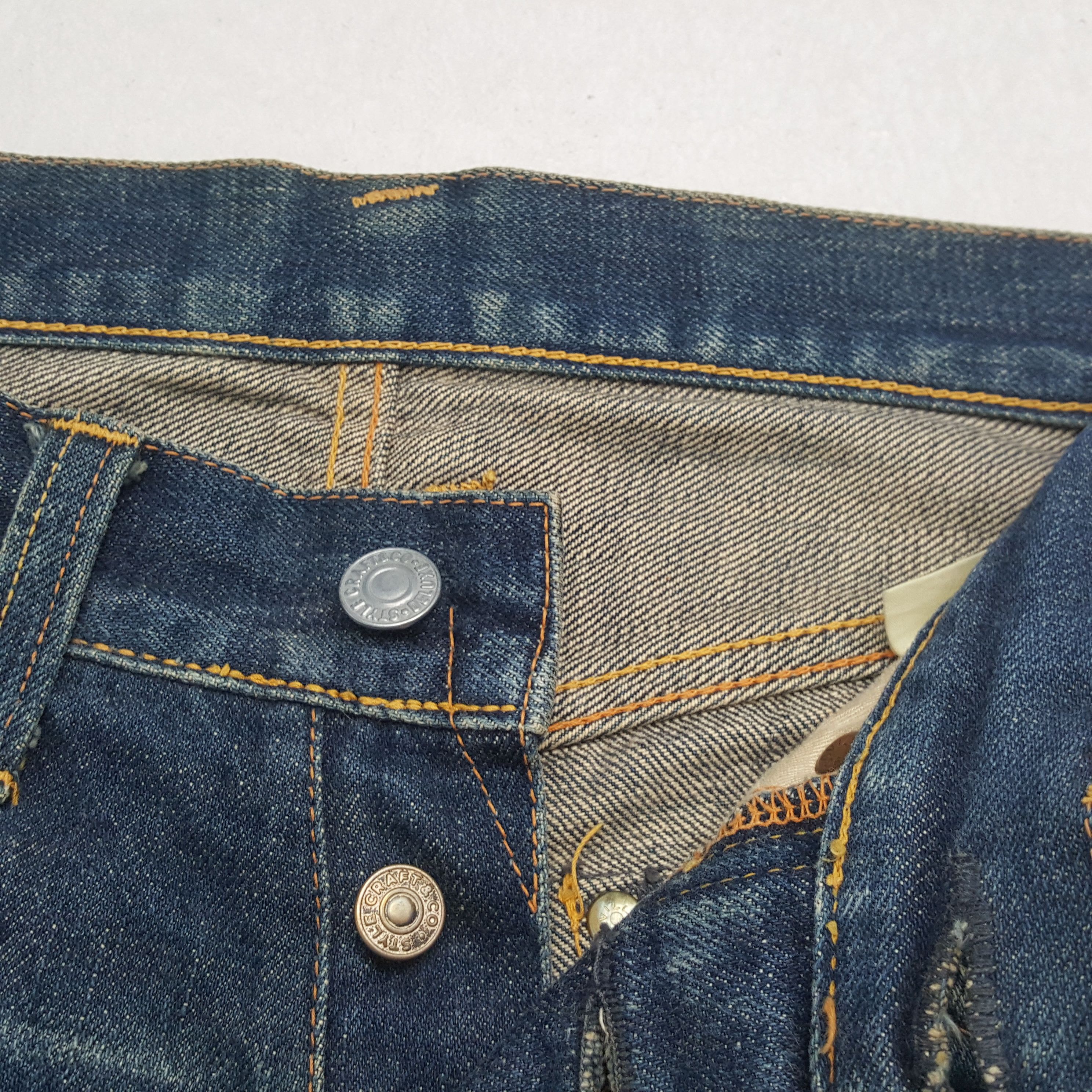 Evisu Evis Japanese Brand Custom Daicock Jeans RR16 Size US 28 / EU 44 - 13 Thumbnail