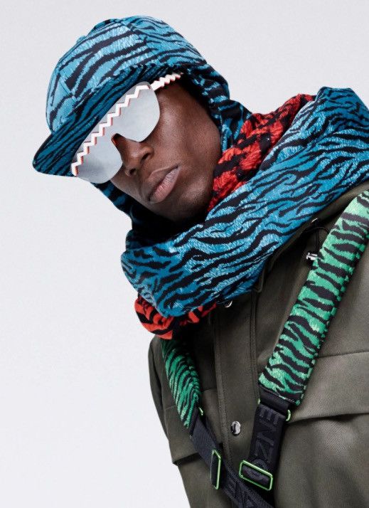H&M × Kenzo hat scarf kenzo&hm Size ONE SIZE - 2 Thumbnail