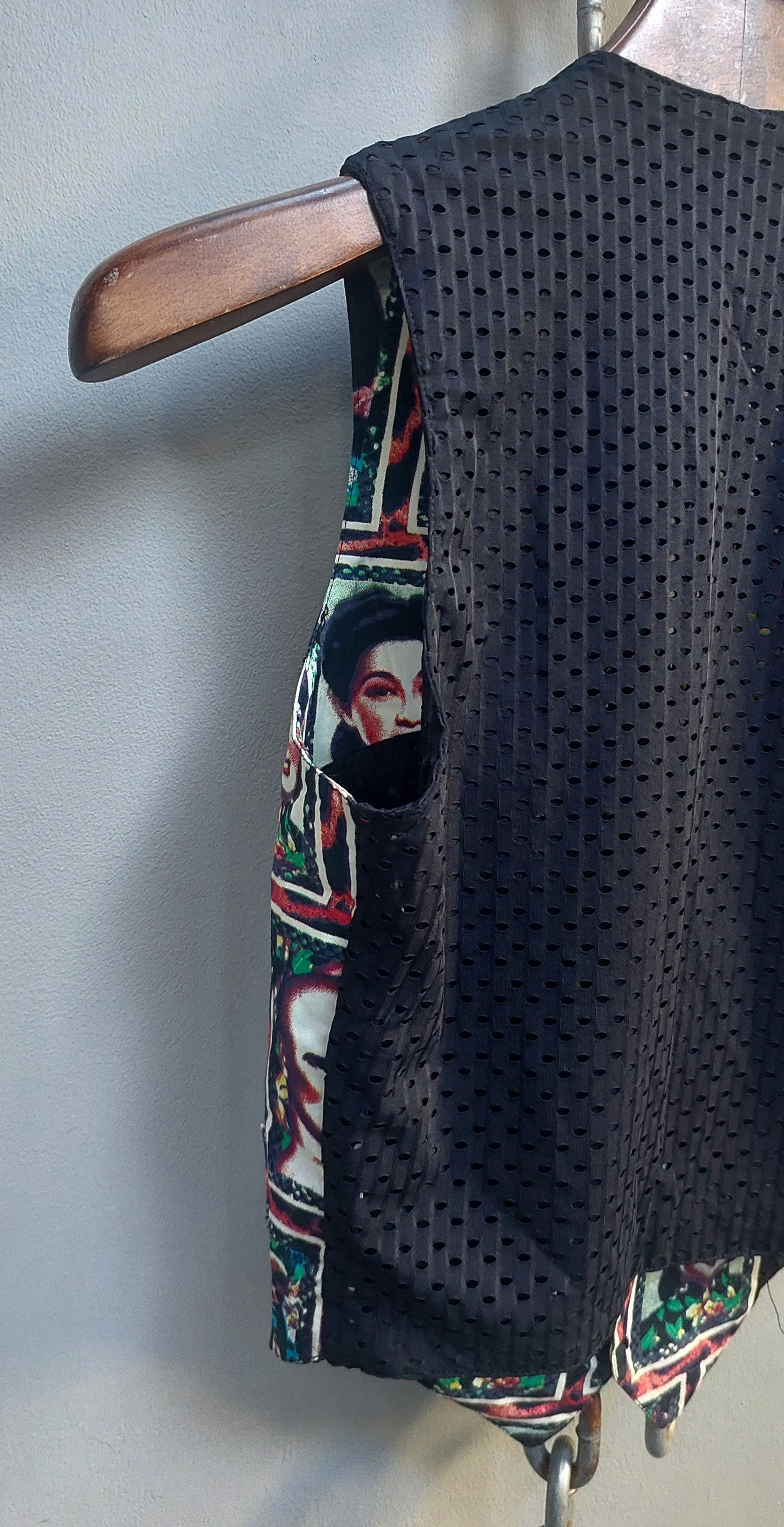 Jean Paul Gaultier Jean Paul Gaultier 1996 Multi Face Vest Size US XS / EU 42 / 0 - 7 Thumbnail