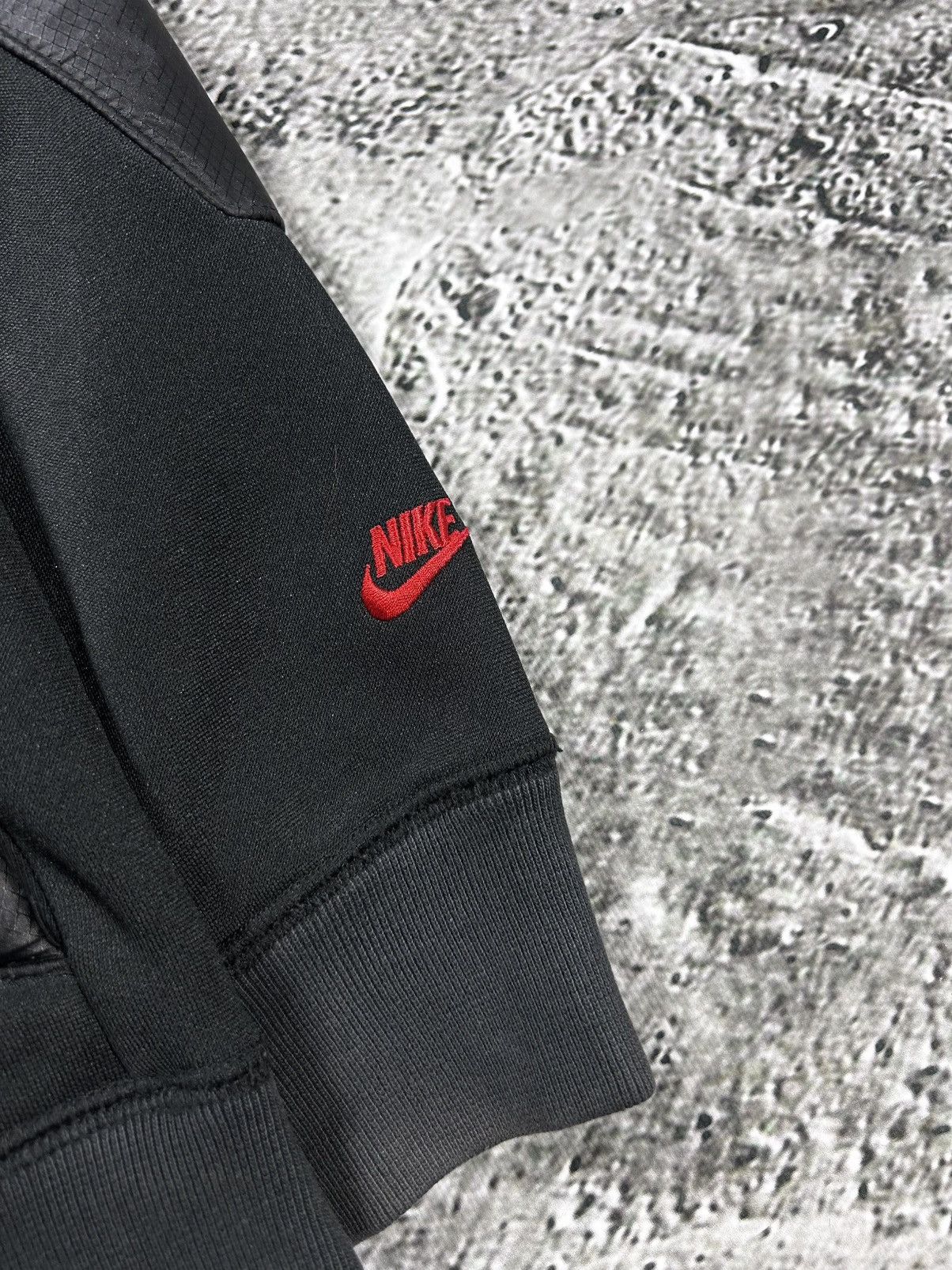 Nike × Vintage Nike AIR Vintage Y2K track jacket nylon zip hoodie Size US XXL / EU 58 / 5 - 3 Thumbnail