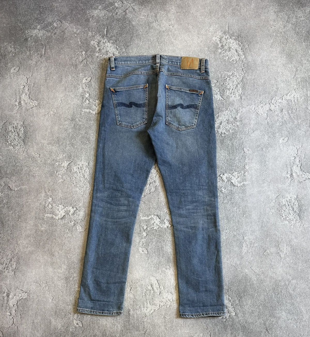 Nudie Jeans Nudie Jeans co 32/30 Grim Tim denim pants trousers jeans 👖 Size US 32 / EU 48 - 5 Thumbnail
