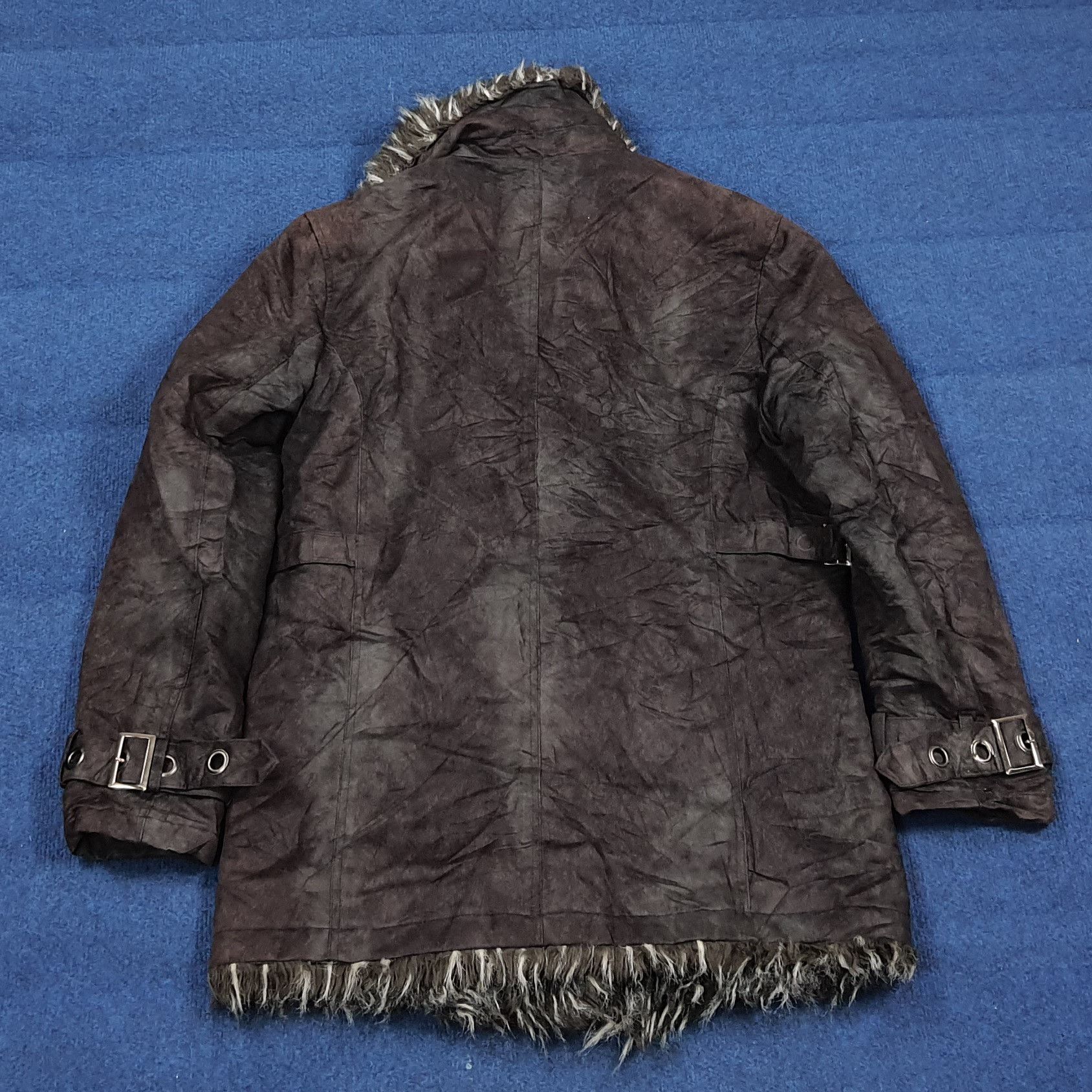 Vintage Vintage Grunge Cyber Fairycore Faux Fur Jacket C306N10 Size US M / EU 48-50 / 2 - 3 Thumbnail