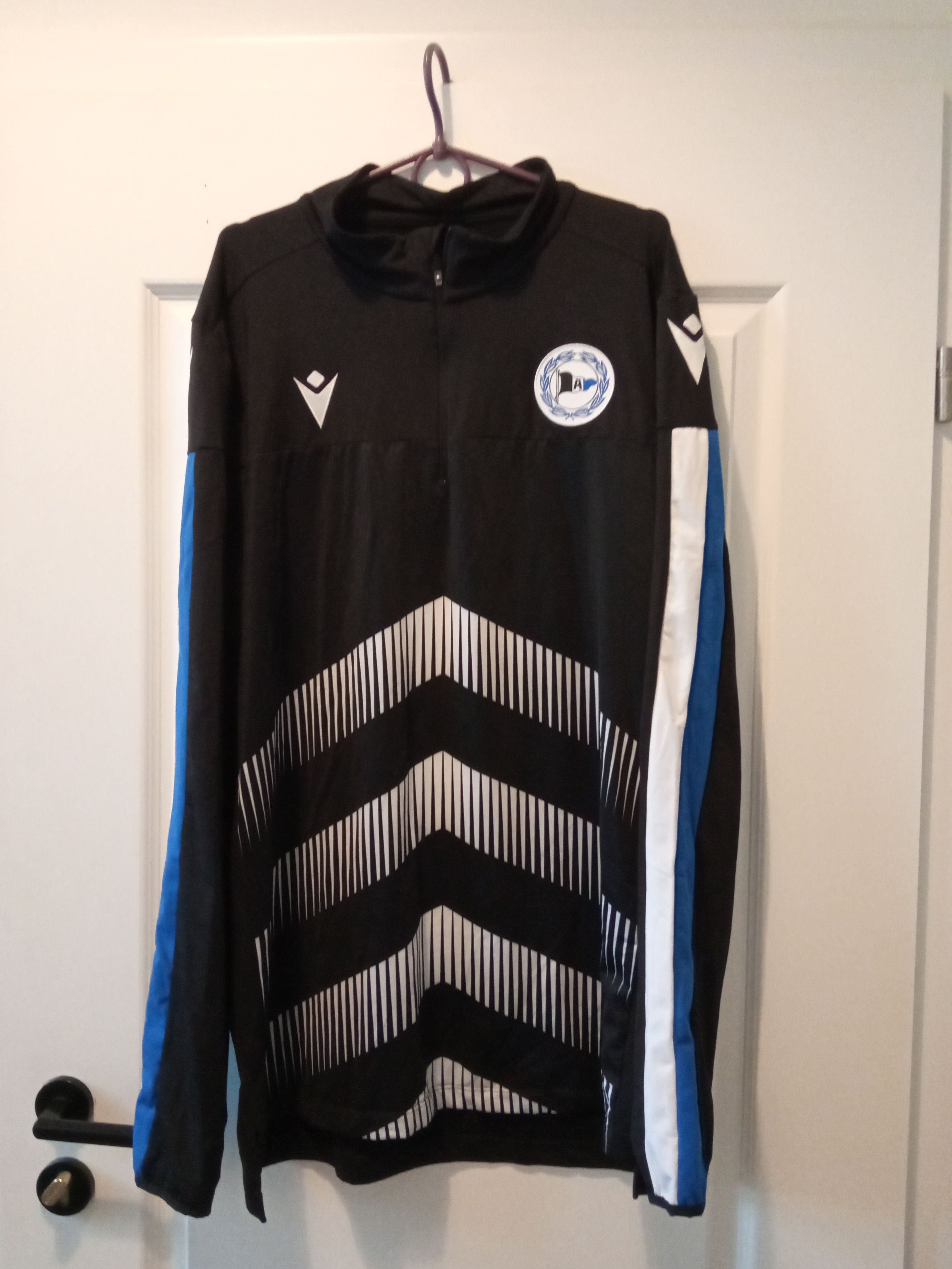 Macron × Vintage ARMINIA BIELEFELD 2010'S FOOTBALL 1/4 ZIP TRAINING TOP Size US XXL / EU 58 / 5 - 1 Thumbnail